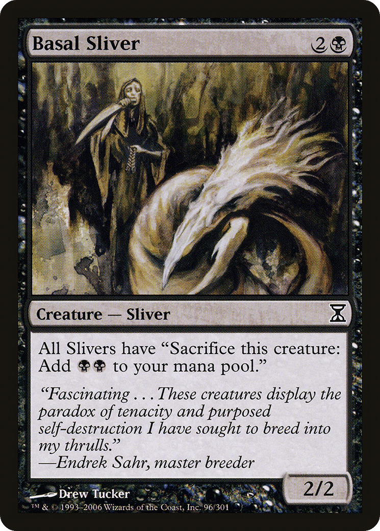Basal Sliver — Time Spiral — Magic: The Gathering