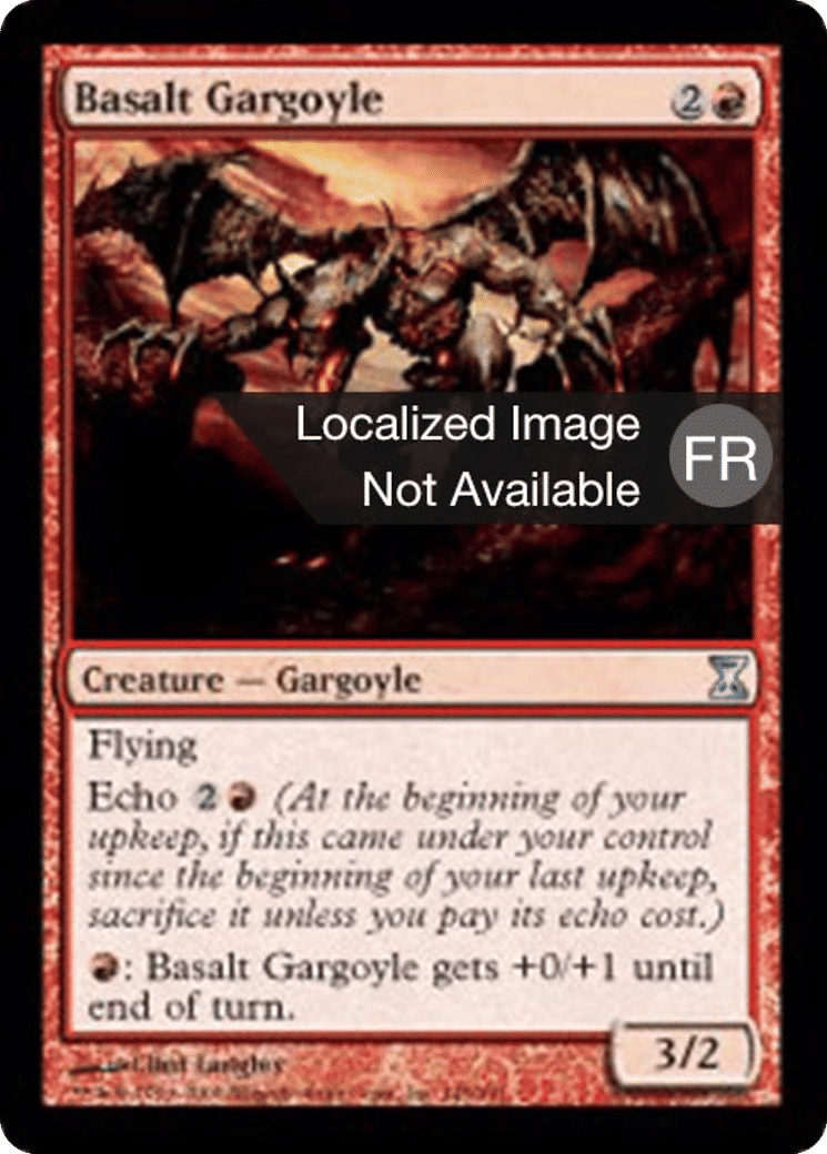 Gargouille de basalt — Time Spiral — Magic: The Gathering