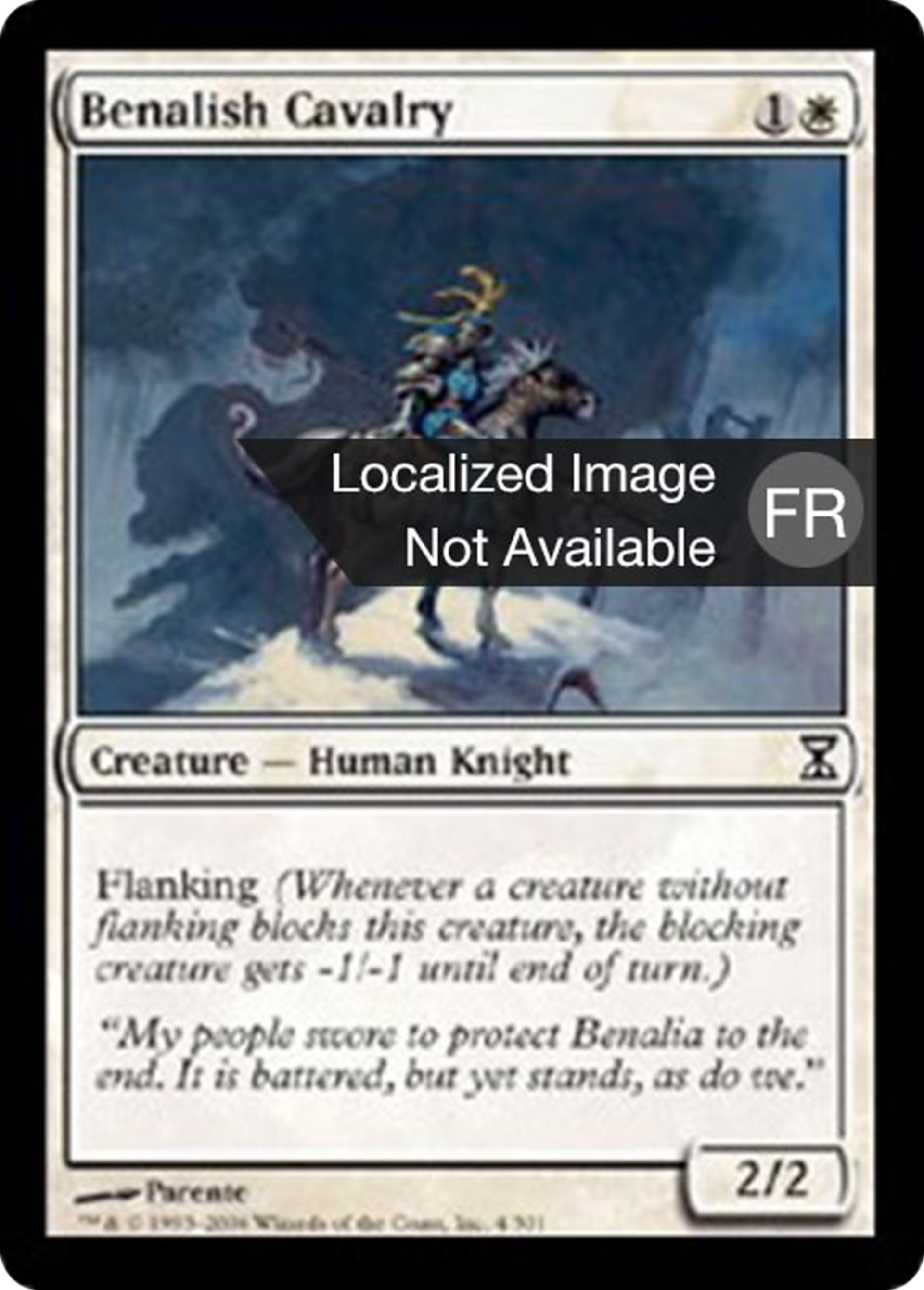Cavalerie bénaliane — Time Spiral — Magic: The Gathering