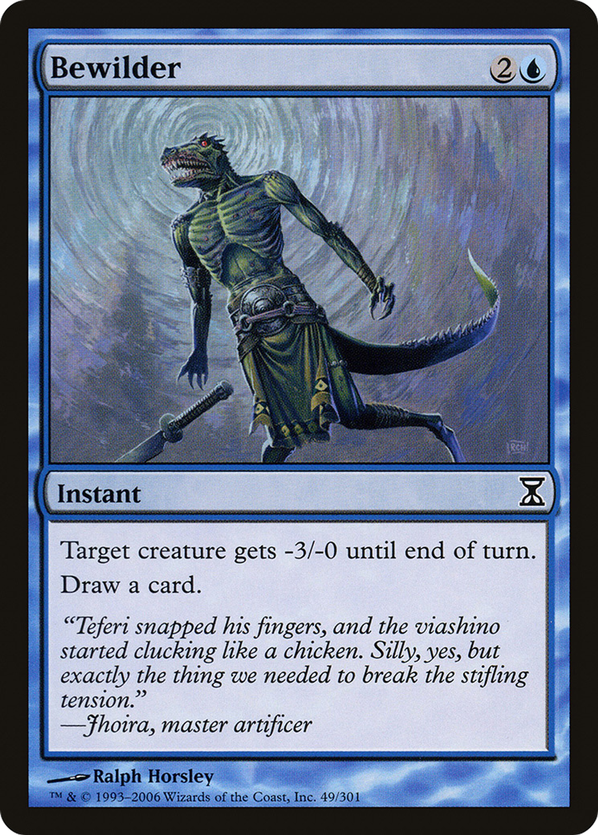 Bewilder — Time Spiral — Magic: The Gathering