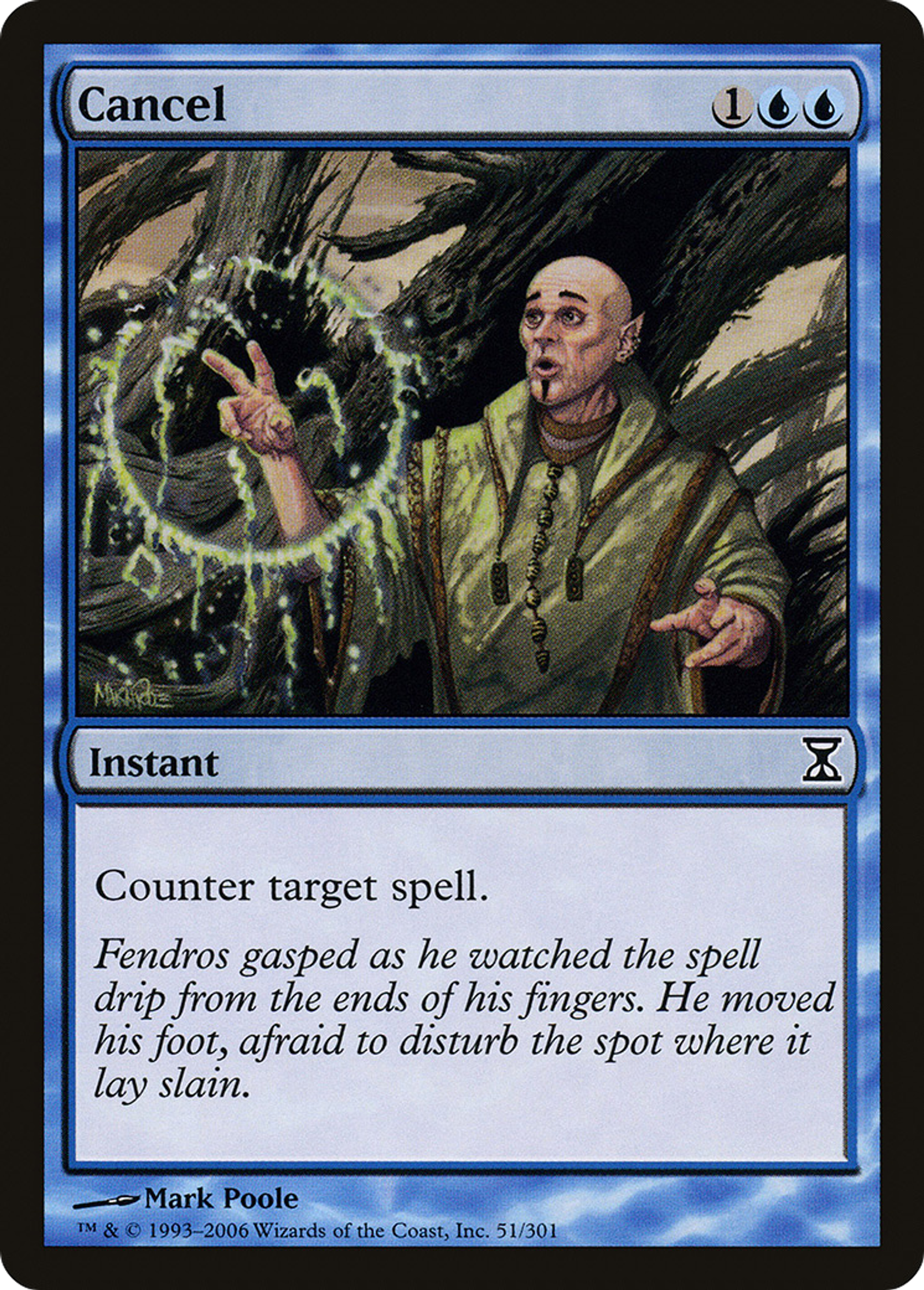 Cancel — Time Spiral — Magic: The Gathering