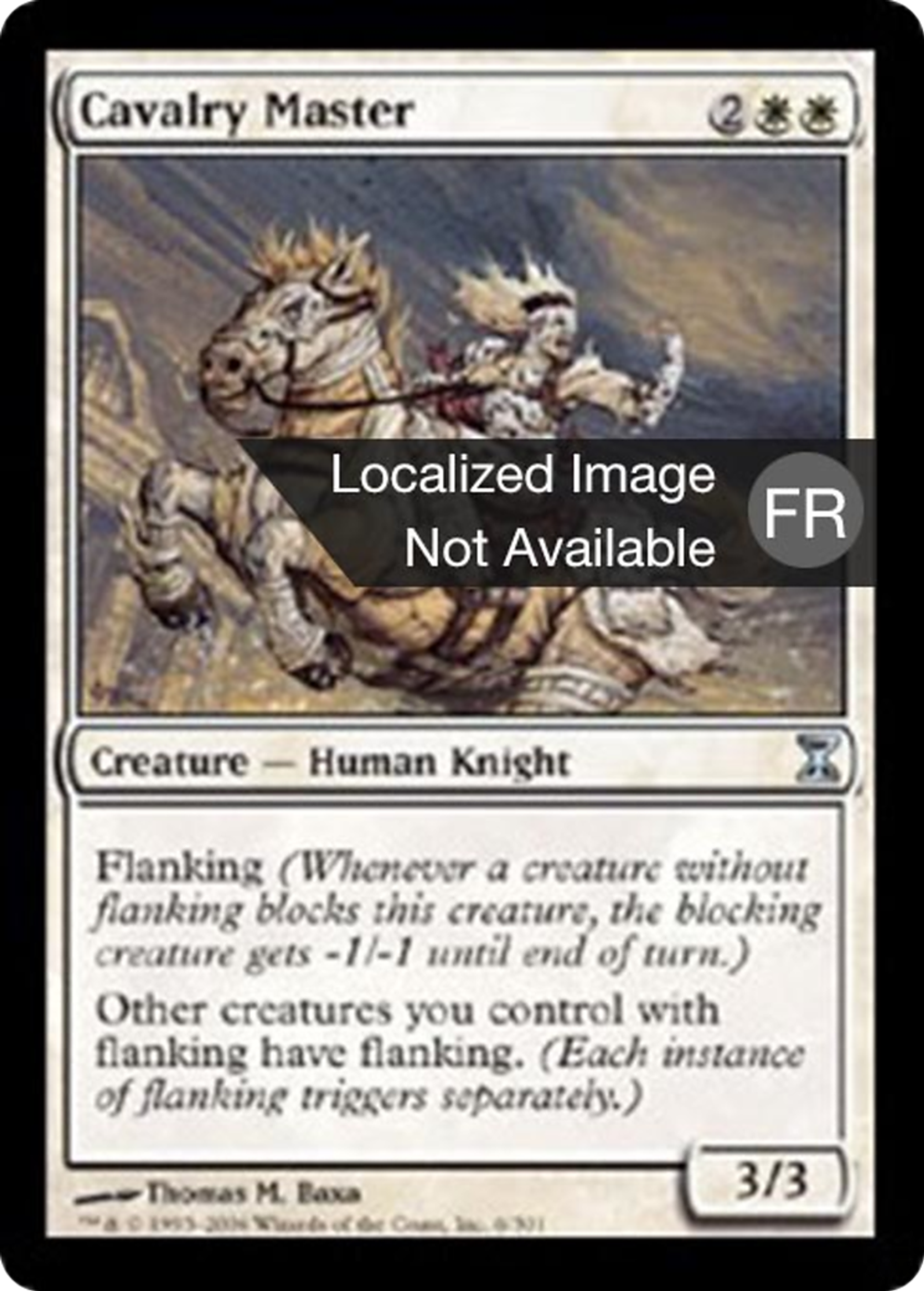 Maître de cavalerie — Time Spiral — Magic: The Gathering