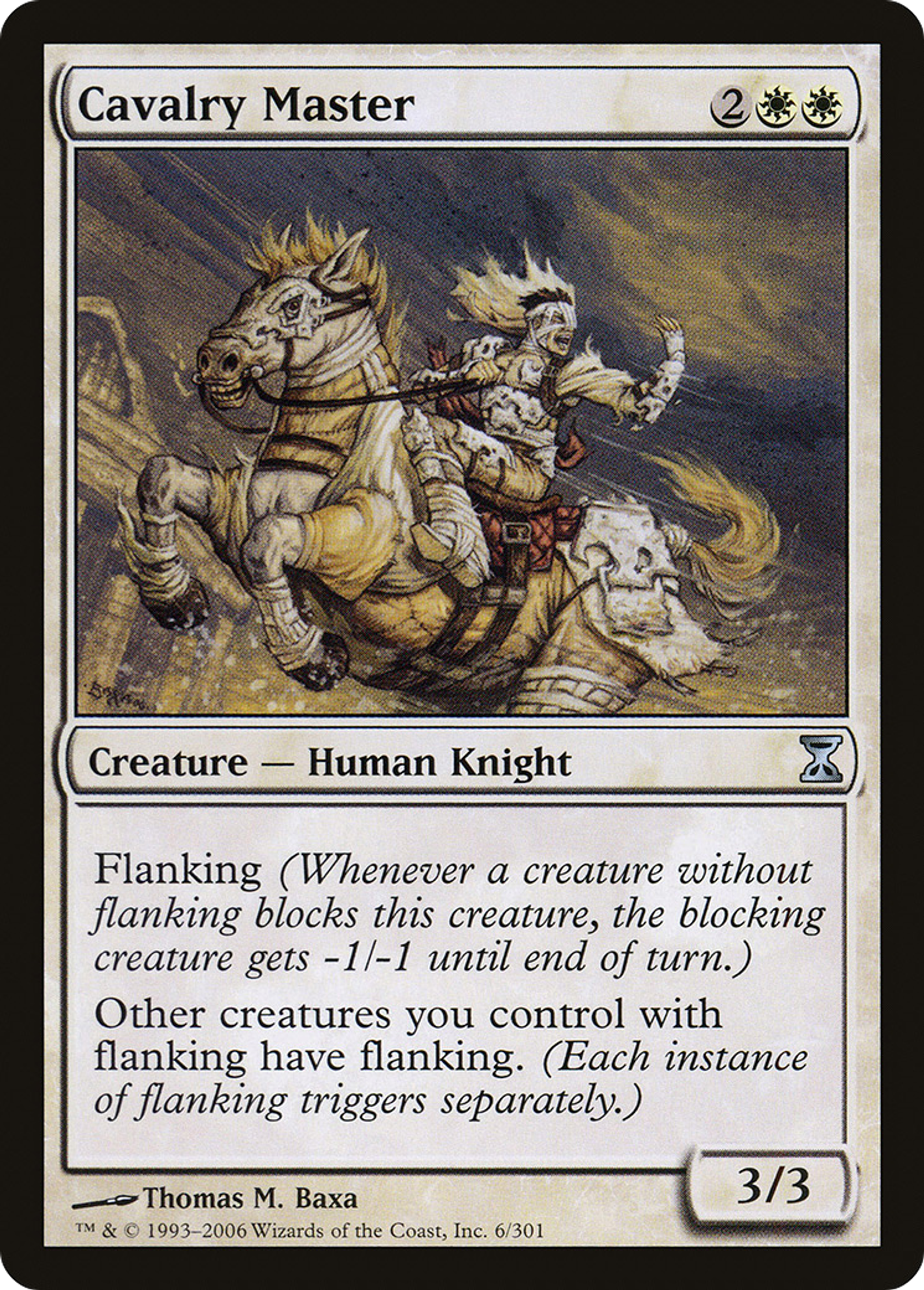 Cavalry Master — Time Spiral — Magic: The Gathering