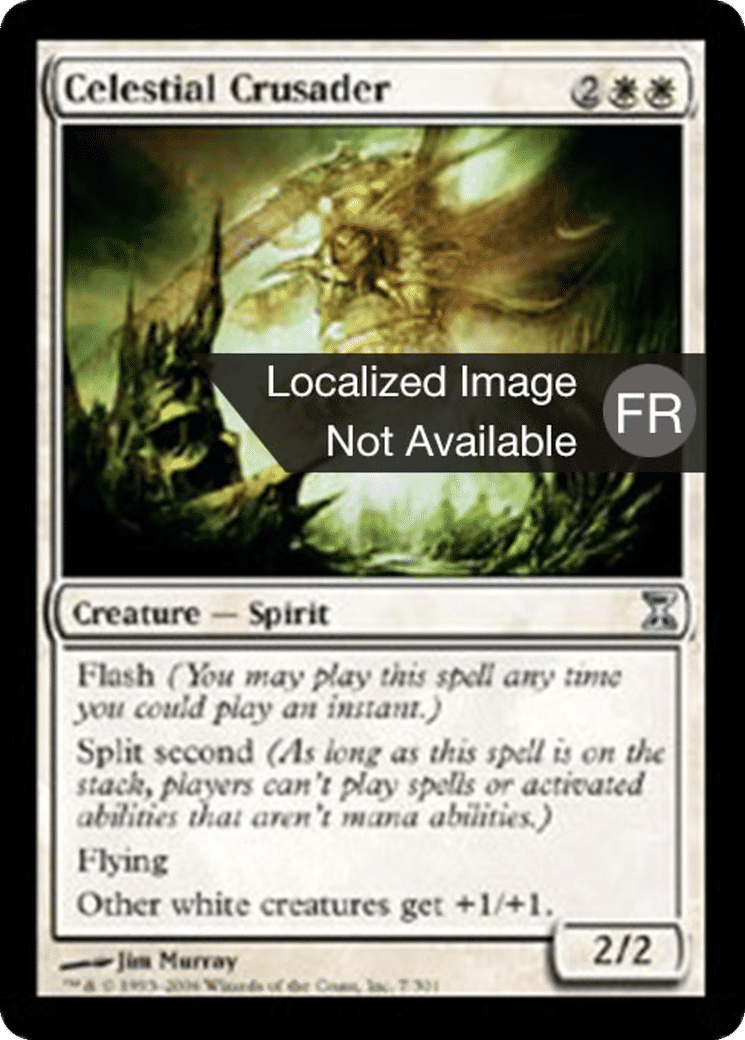 Croisé céleste — Time Spiral — Magic: The Gathering
