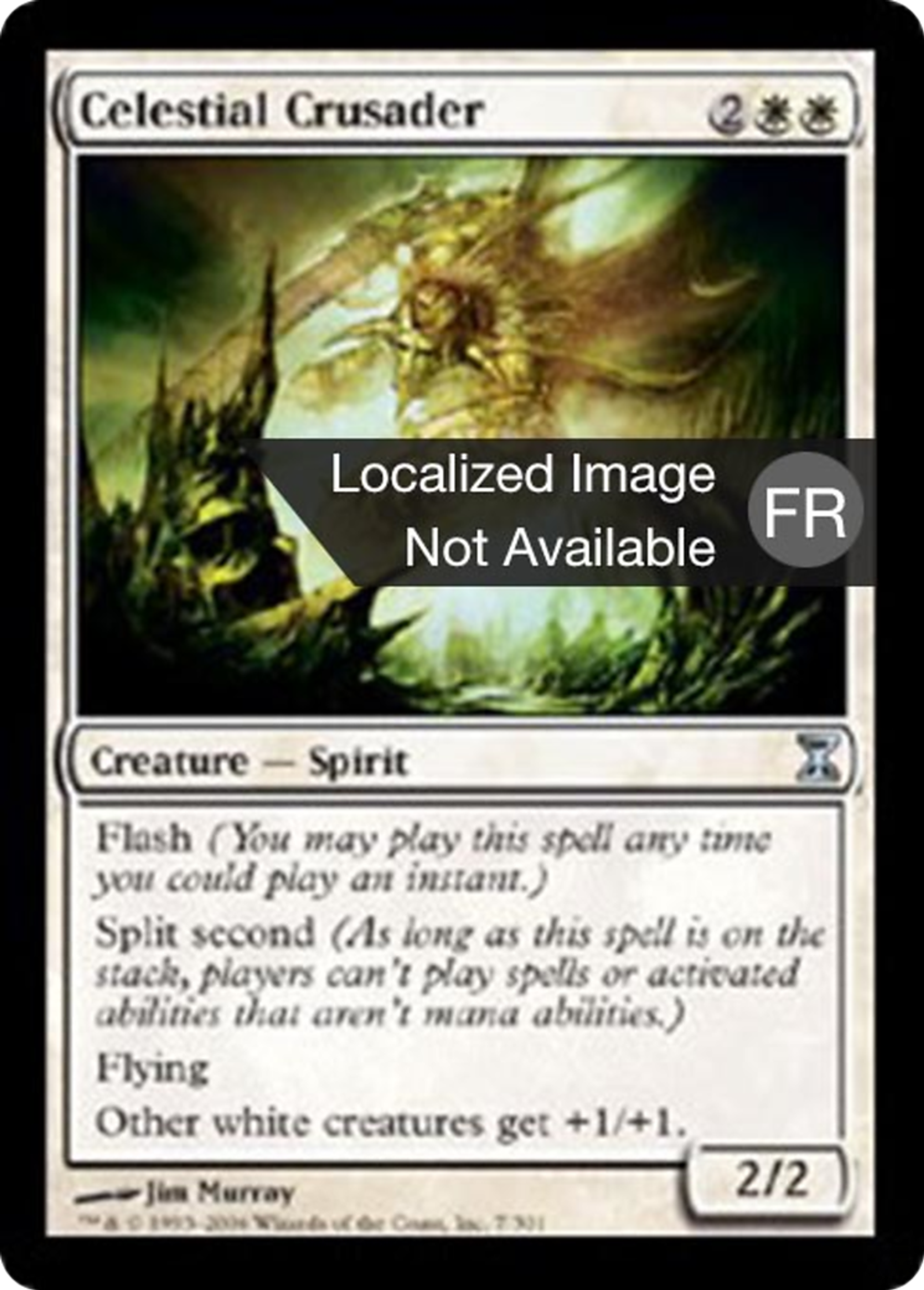 Croisé céleste — Time Spiral — Magic: The Gathering