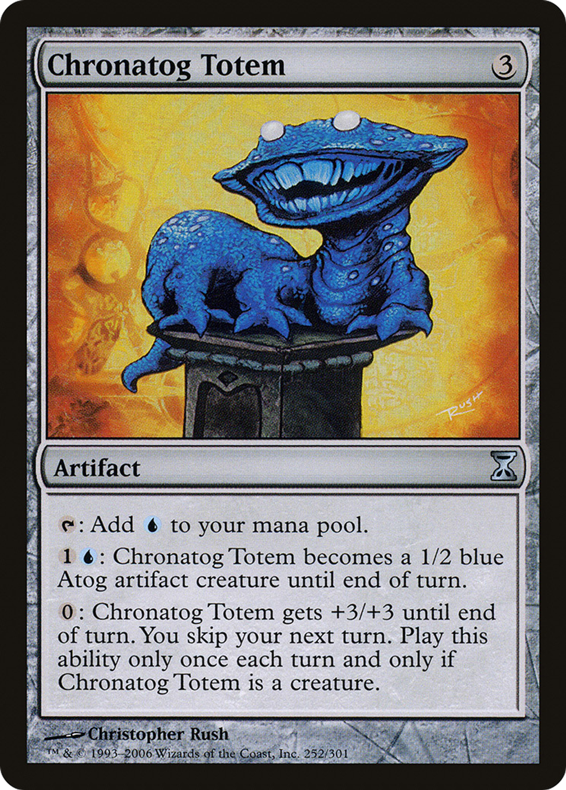 Totem du chronatog — Time Spiral — Magic: The Gathering