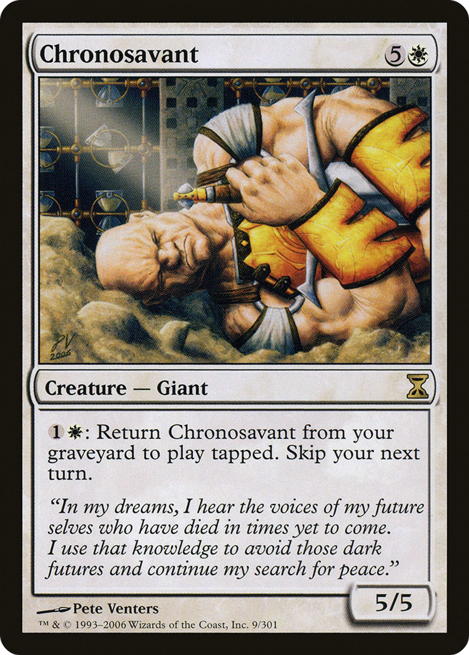 Chronosavant — Time Spiral — Magic: The Gathering