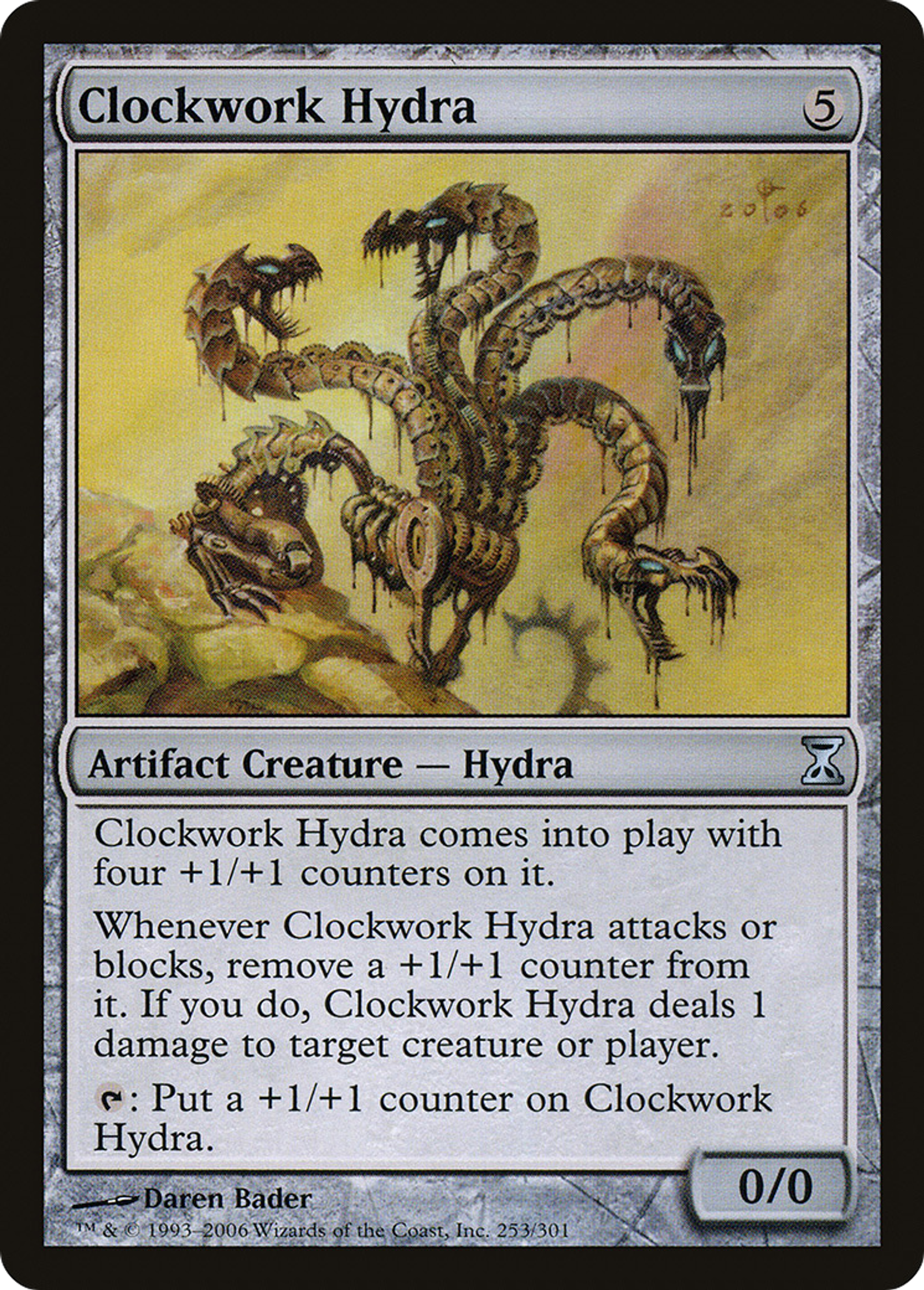 Hydre mécanique — Time Spiral — Magic: The Gathering