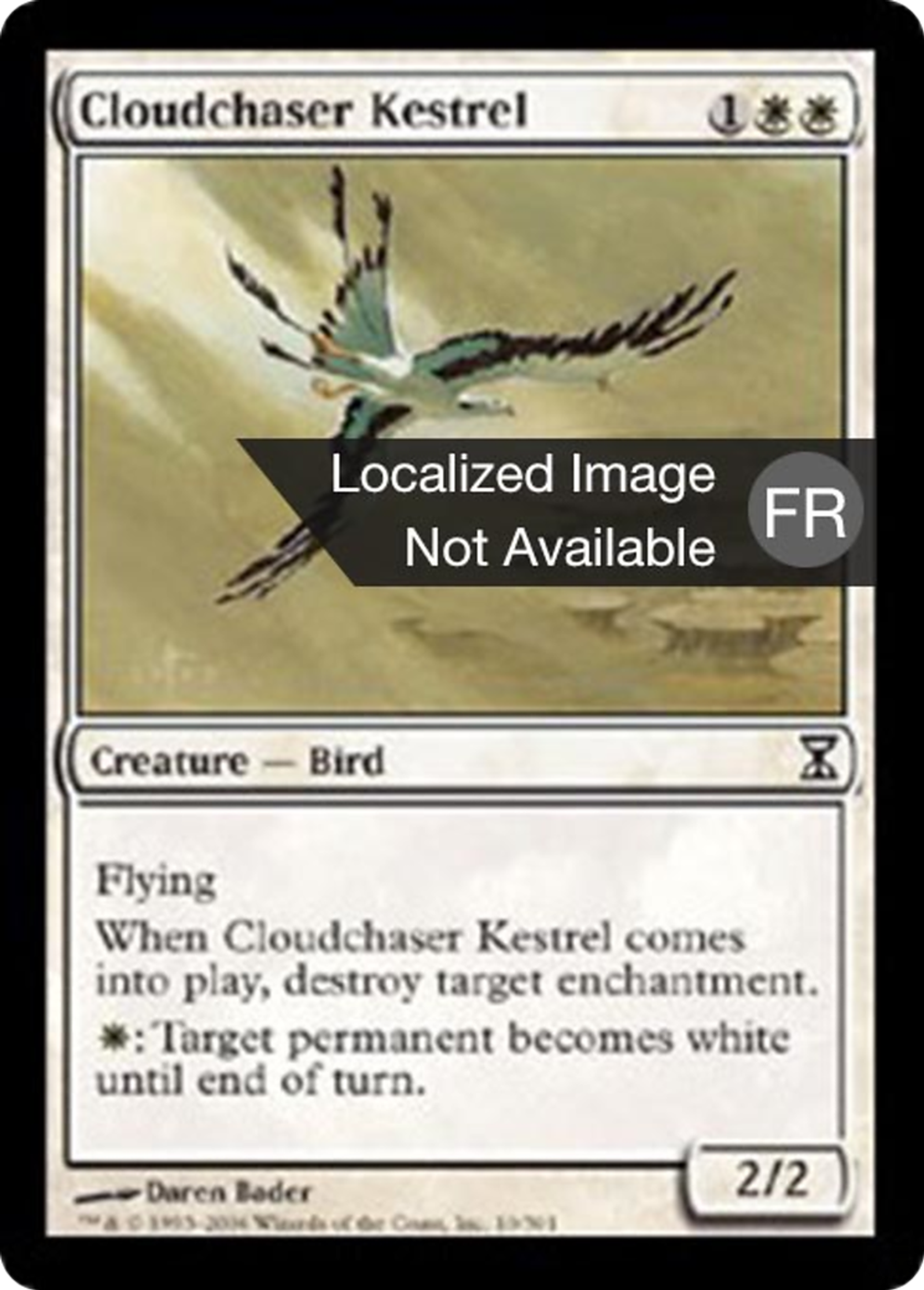 Crécerelle chasse-nuages — Time Spiral — Magic: The Gathering