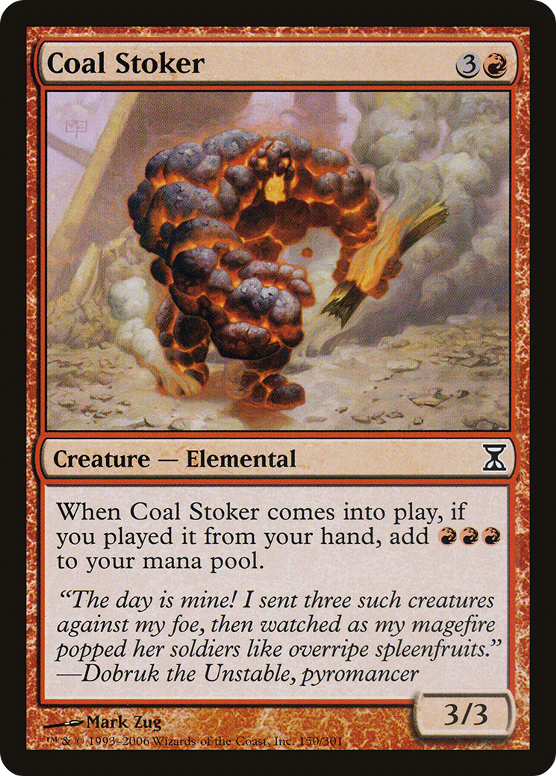 Coal Stoker — Time Spiral — Magic: The Gathering