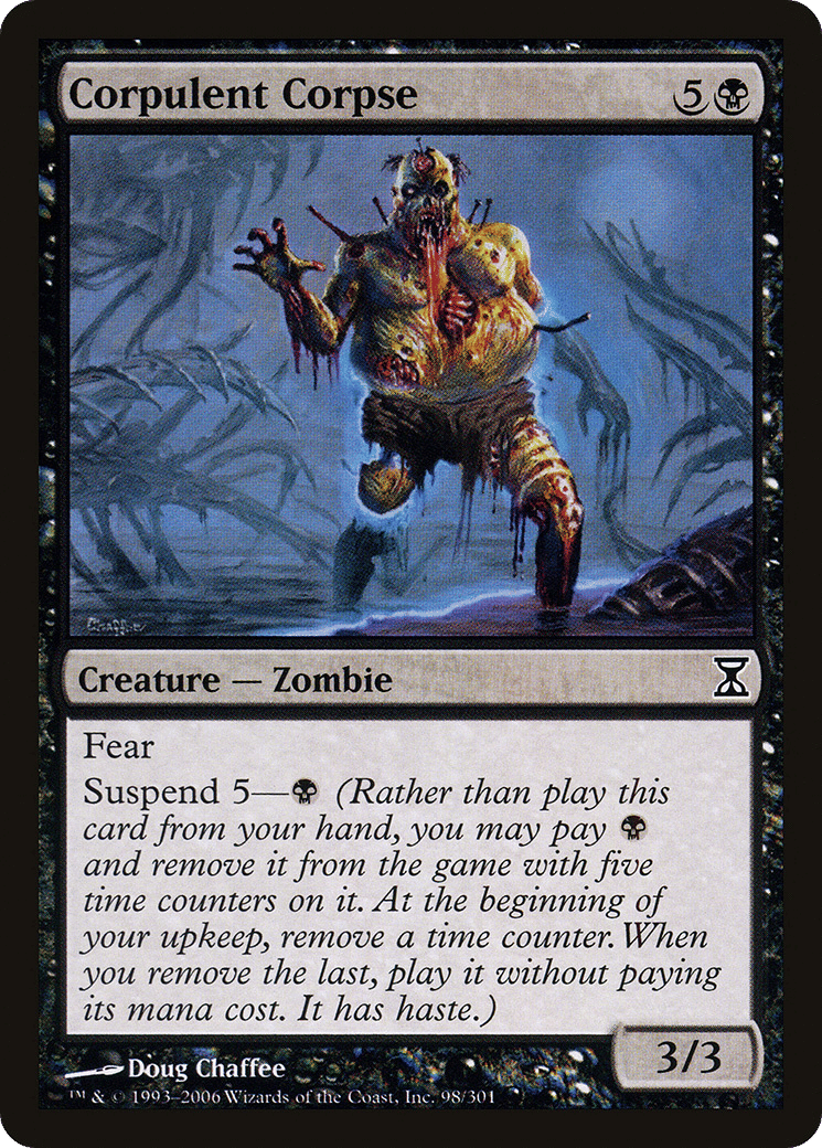 Corpulent Corpse from Time Spiral - Magic: The Gathering