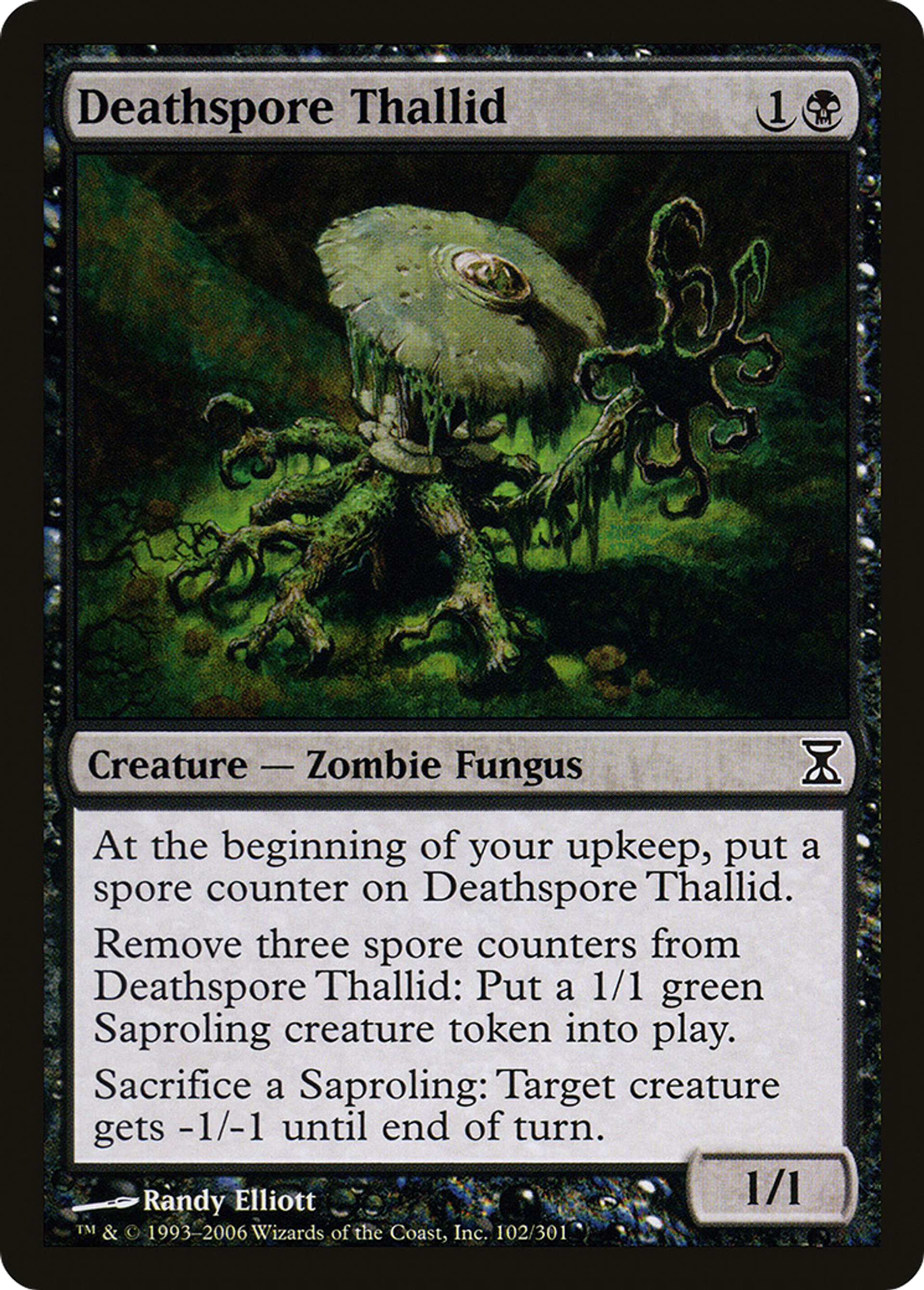 Deathspore Thallid — Time Spiral — Magic: The Gathering