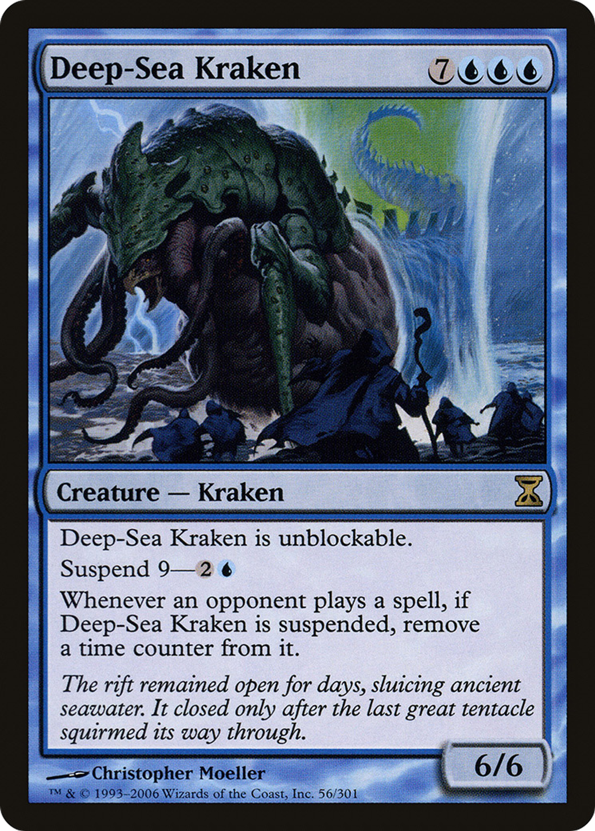 Deep-Sea Kraken — Time Spiral — Magic: The Gathering