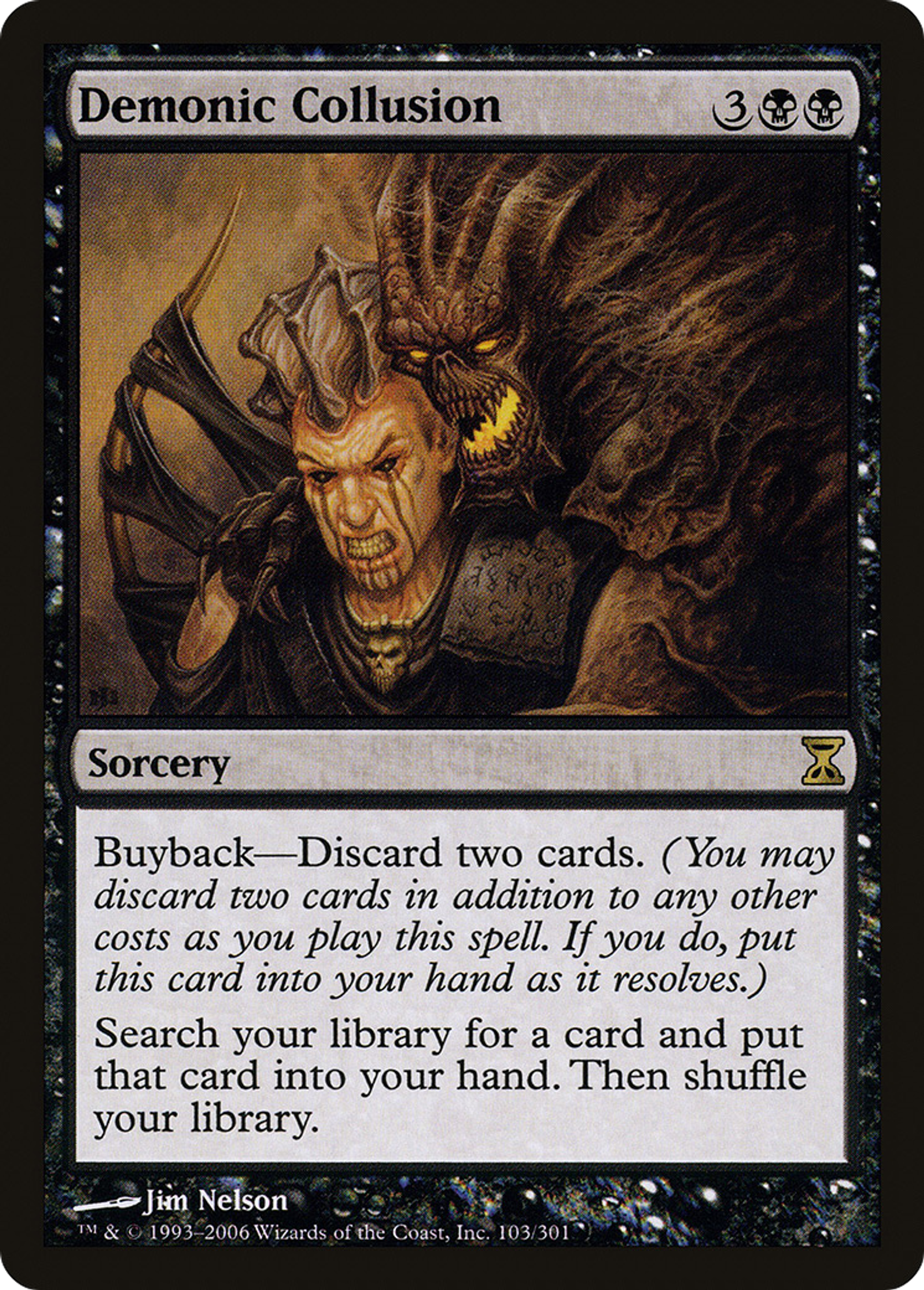 Demonic Collusion — Time Spiral — Magic: The Gathering