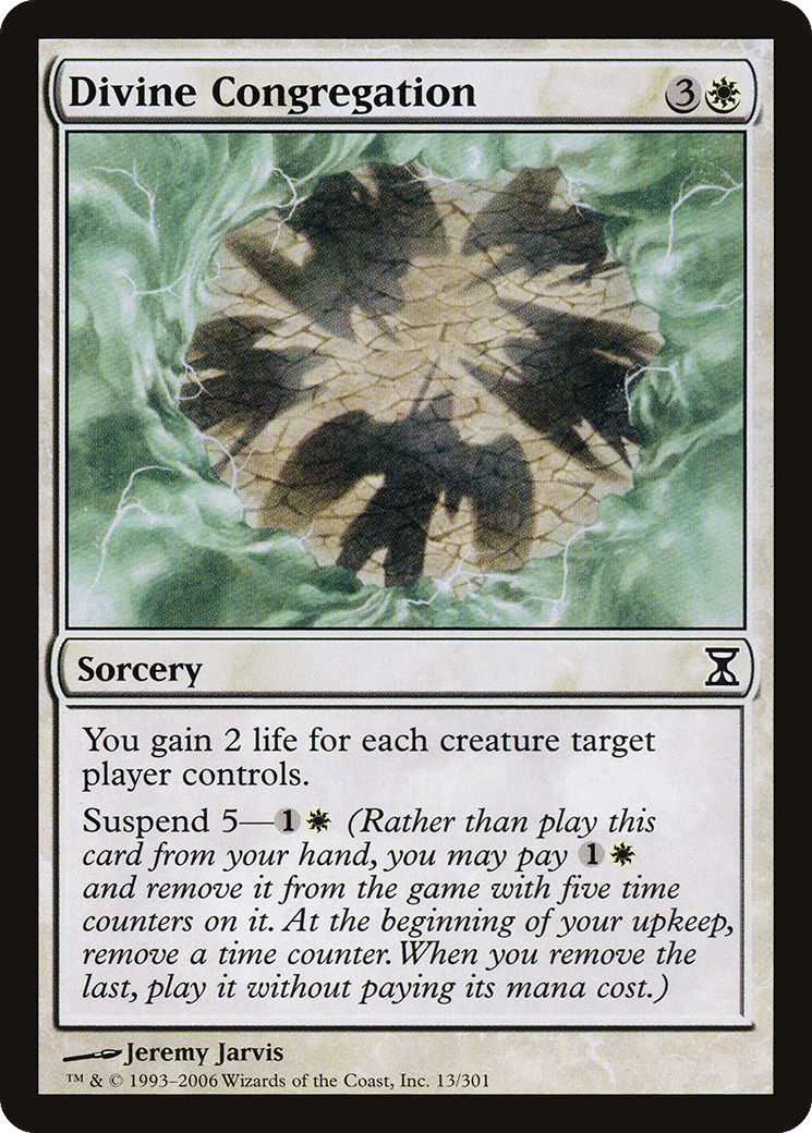 Divine Congregation — Time Spiral — Magic: The Gathering