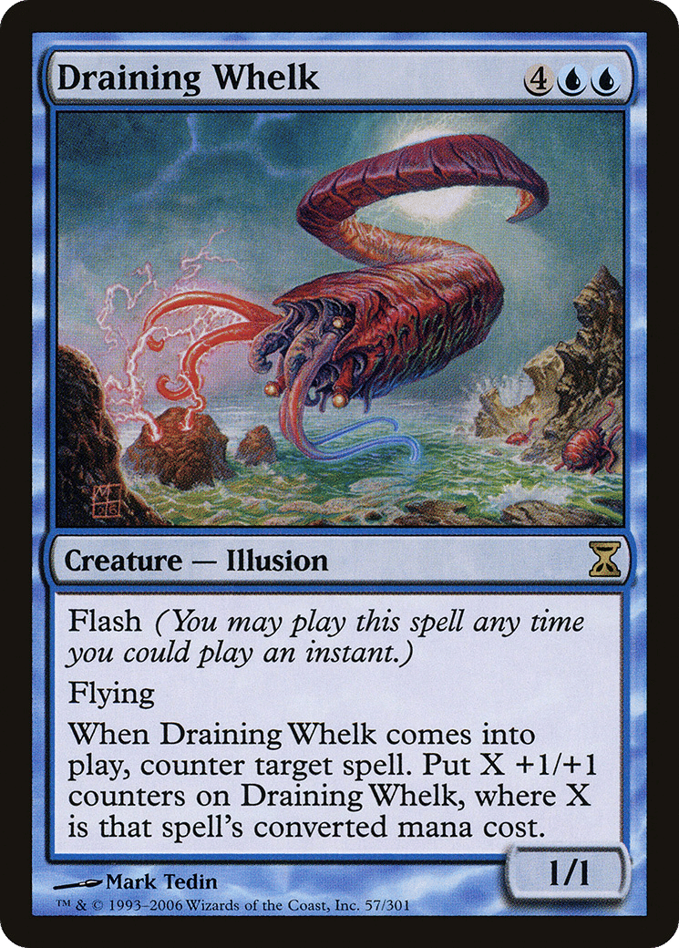 Draining Whelk — Time Spiral — Magic: The Gathering