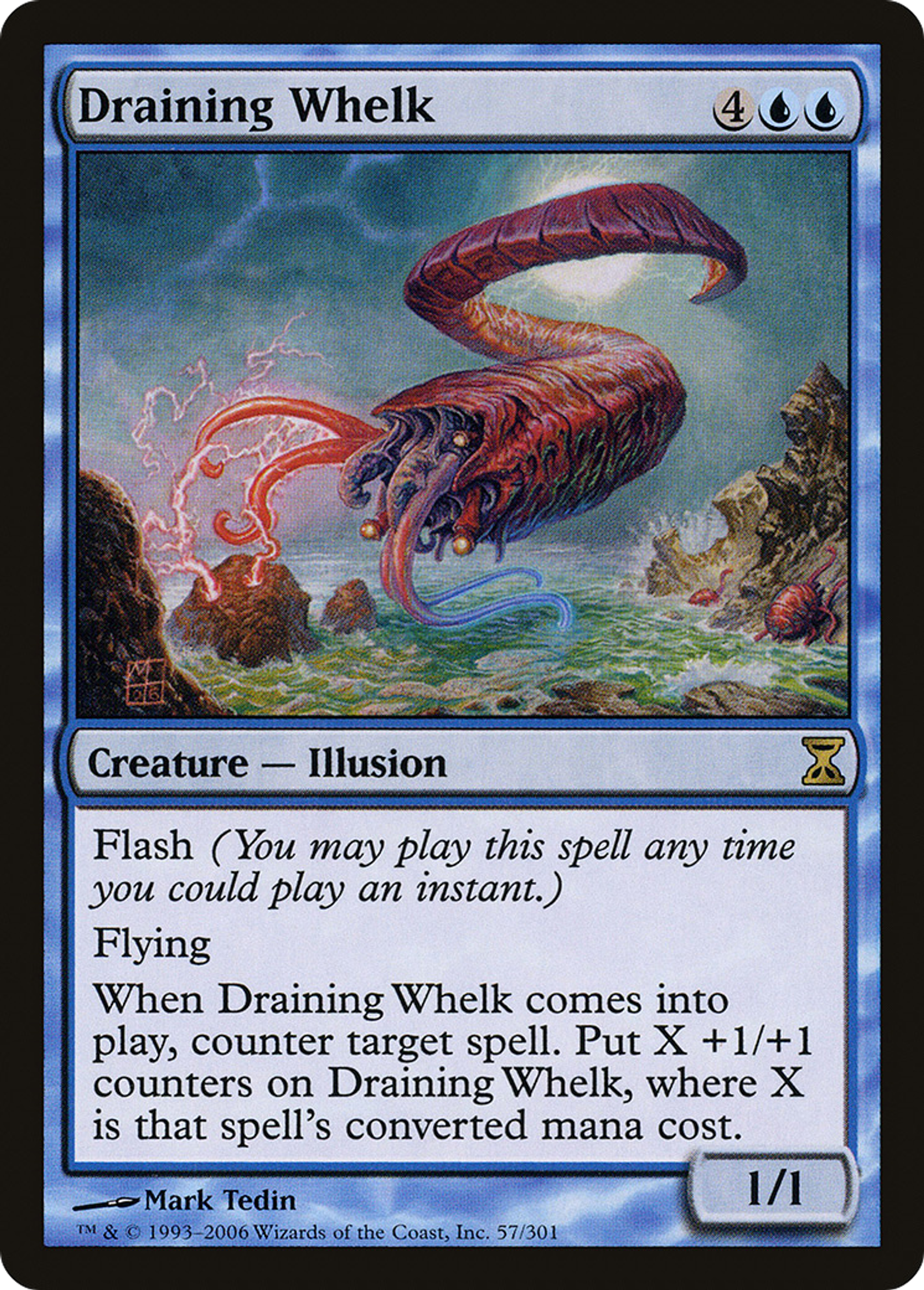 Draining Whelk — Time Spiral — Magic: The Gathering