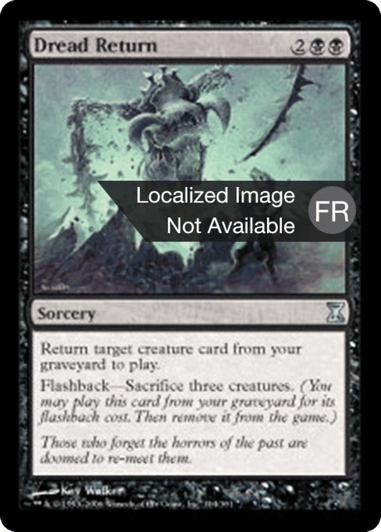 Retour de l'effroi from Time Spiral - Magic: The Gathering