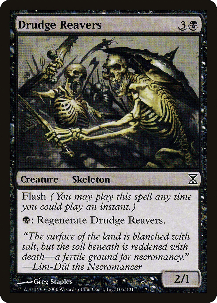 Drudge Reavers — Time Spiral — Magic: The Gathering