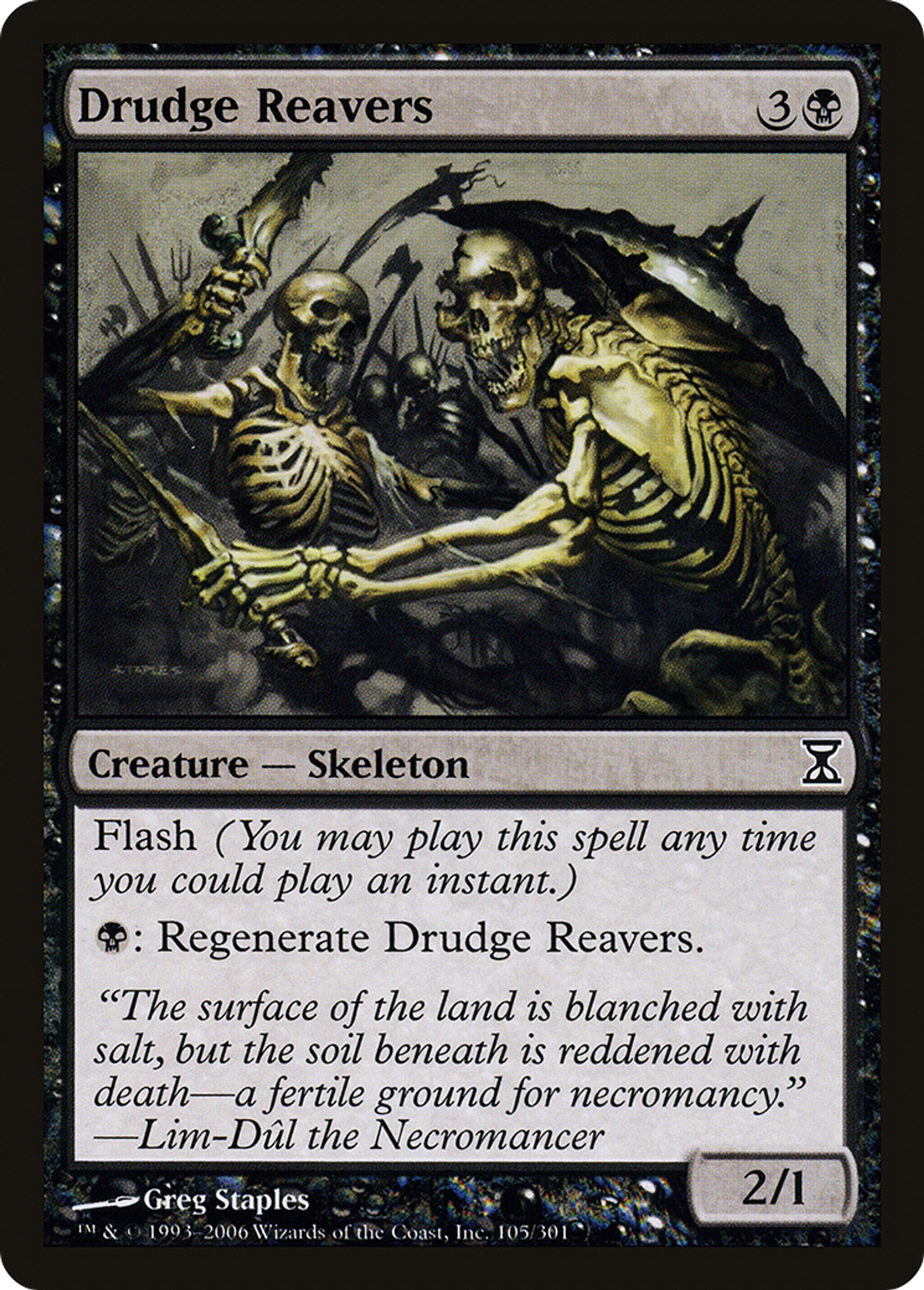 Drudge Reavers — Time Spiral — Magic: The Gathering