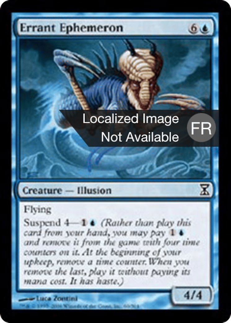 Éphéméroptère errant — Time Spiral — Magic: The Gathering
