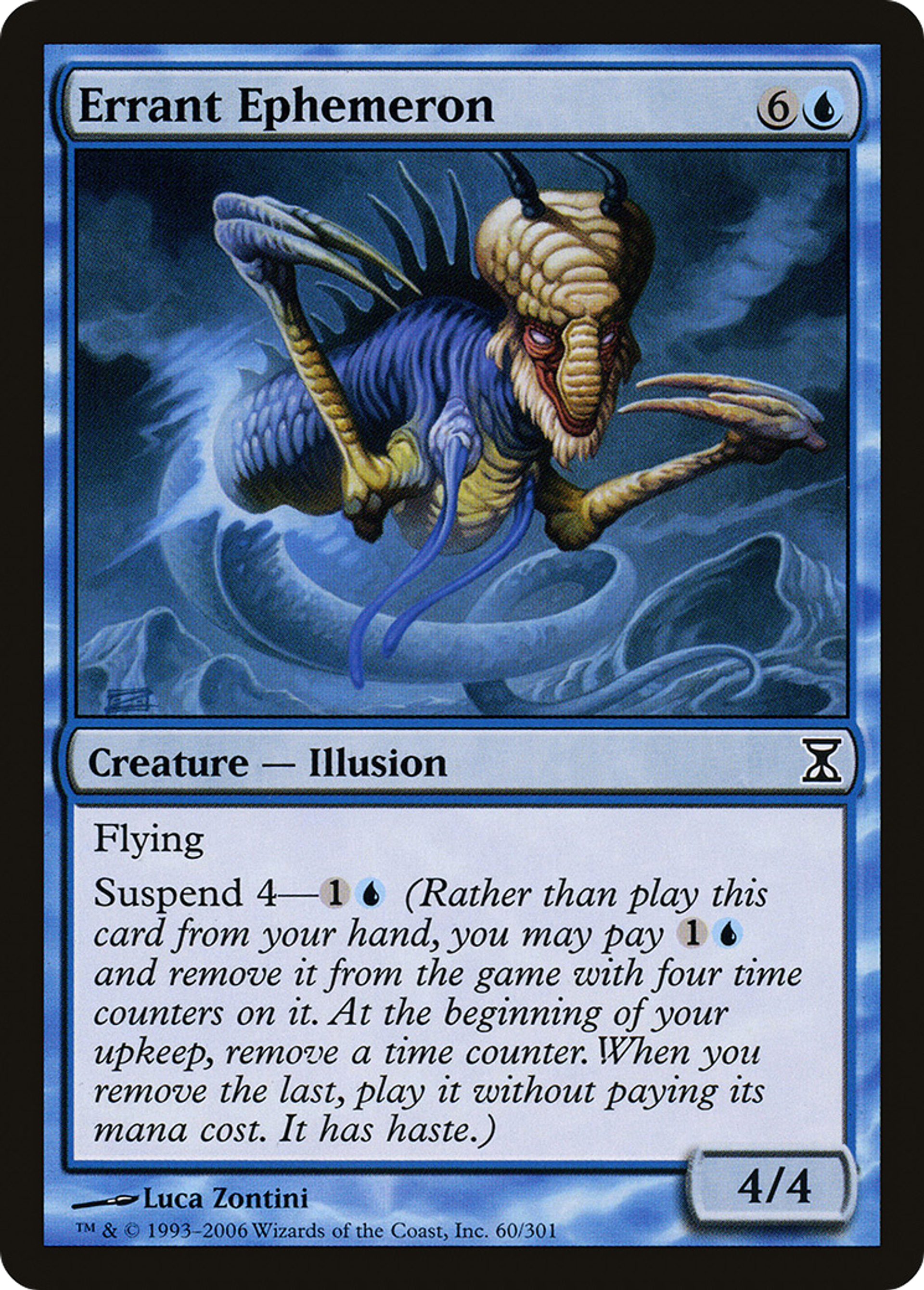 Errant Ephemeron — Time Spiral — Magic: The Gathering