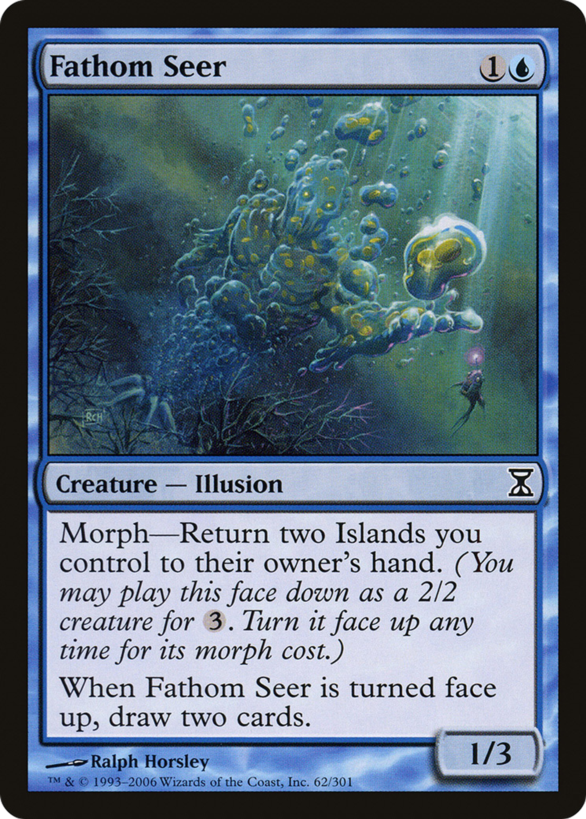 Fathom Seer — Time Spiral — Magic: The Gathering