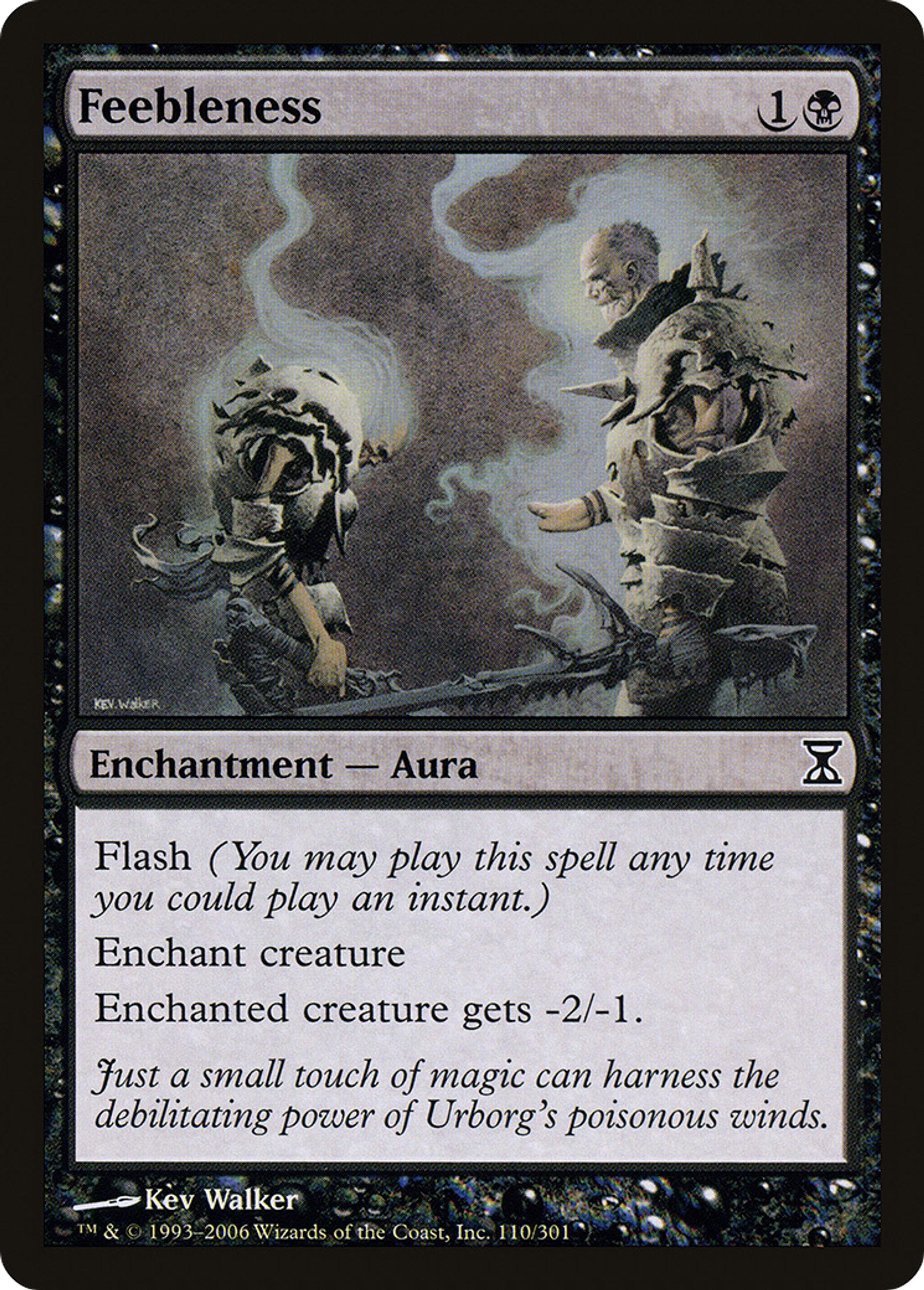 Feebleness — Time Spiral — Magic: The Gathering