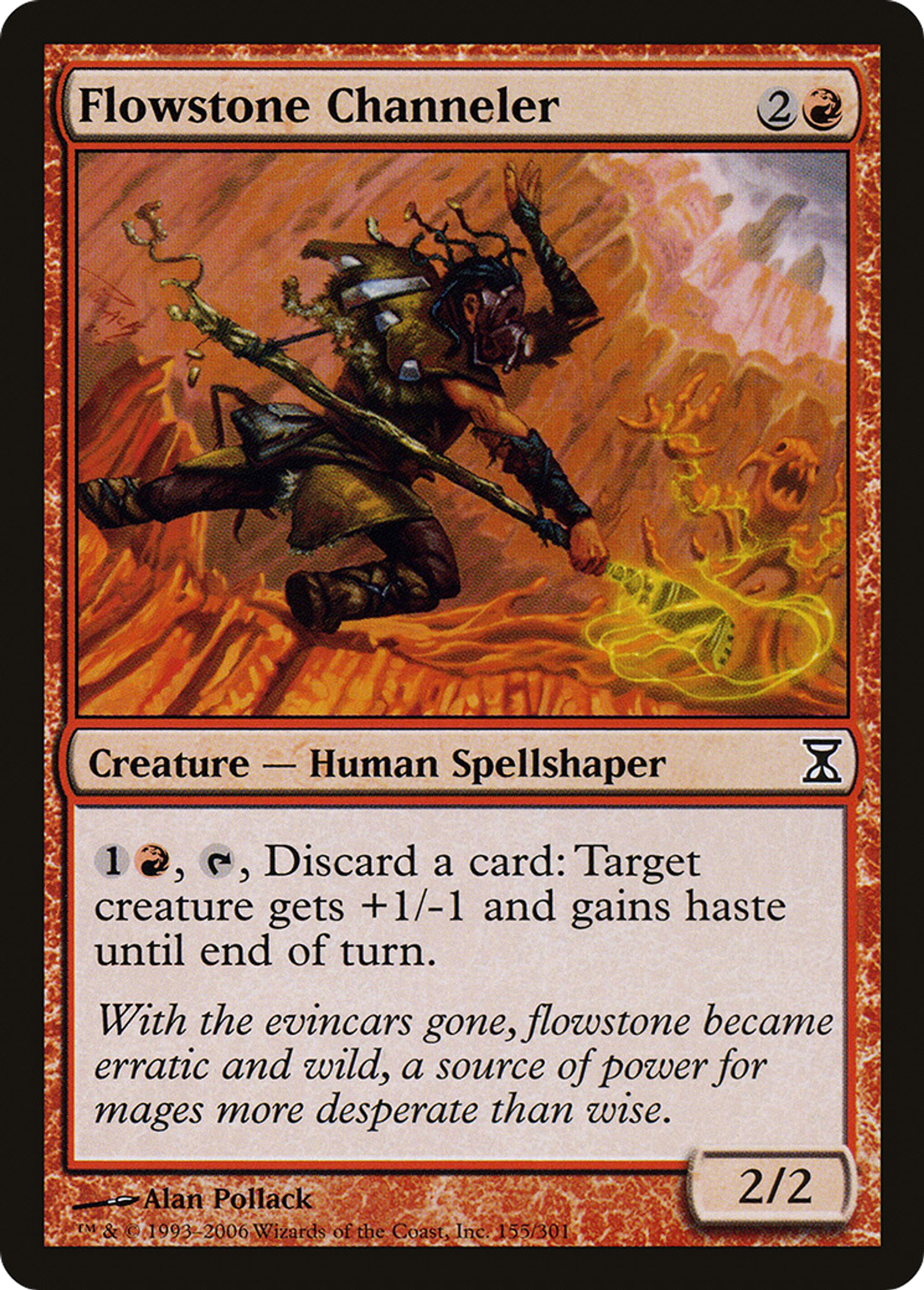 Flowstone Channeler — Time Spiral — Magic: The Gathering