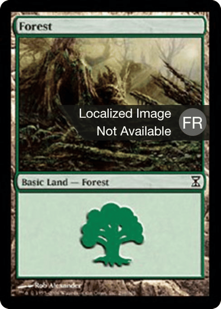 Forêt — Time Spiral — Magic: The Gathering