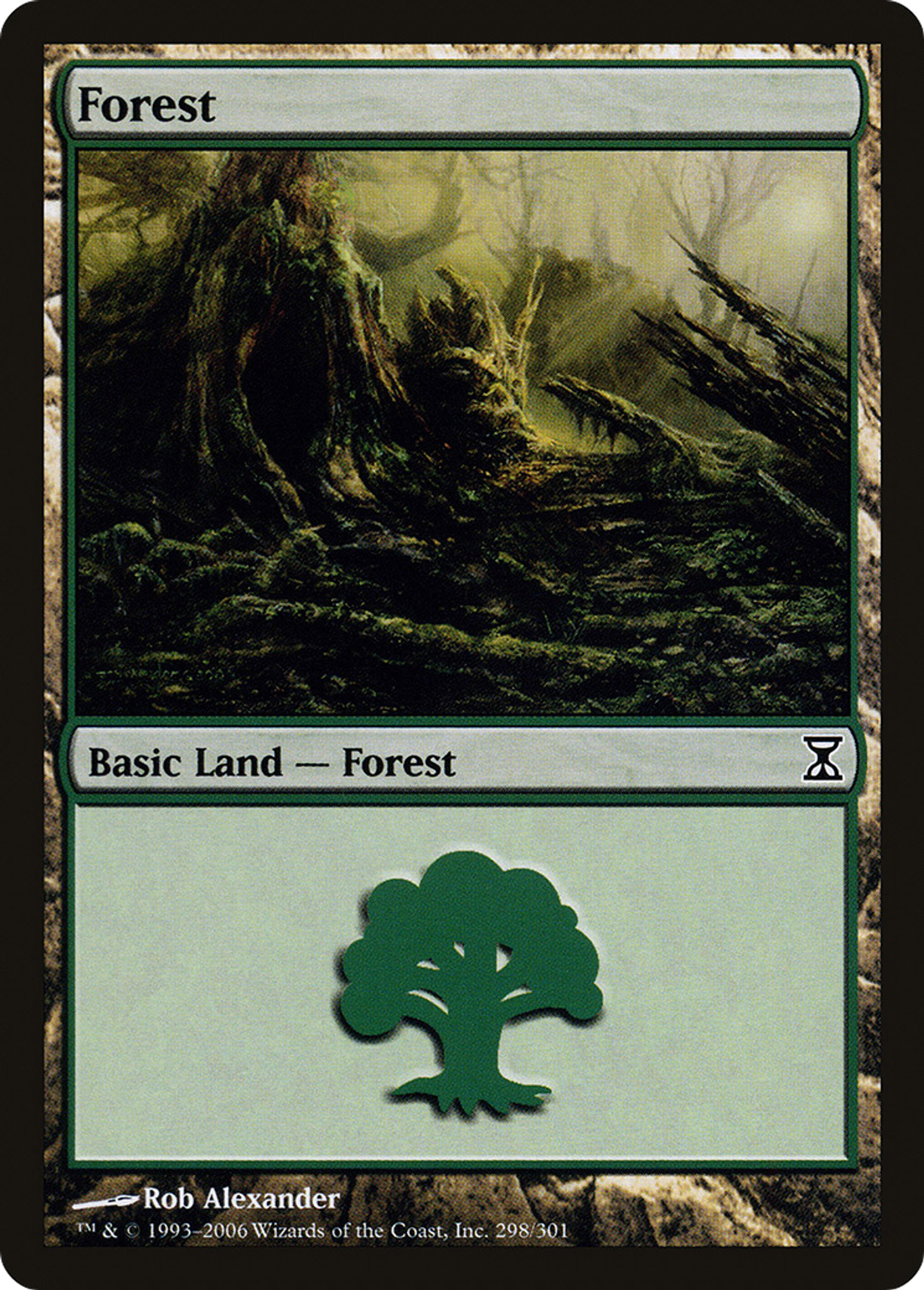 Forest — Time Spiral — Magic: The Gathering