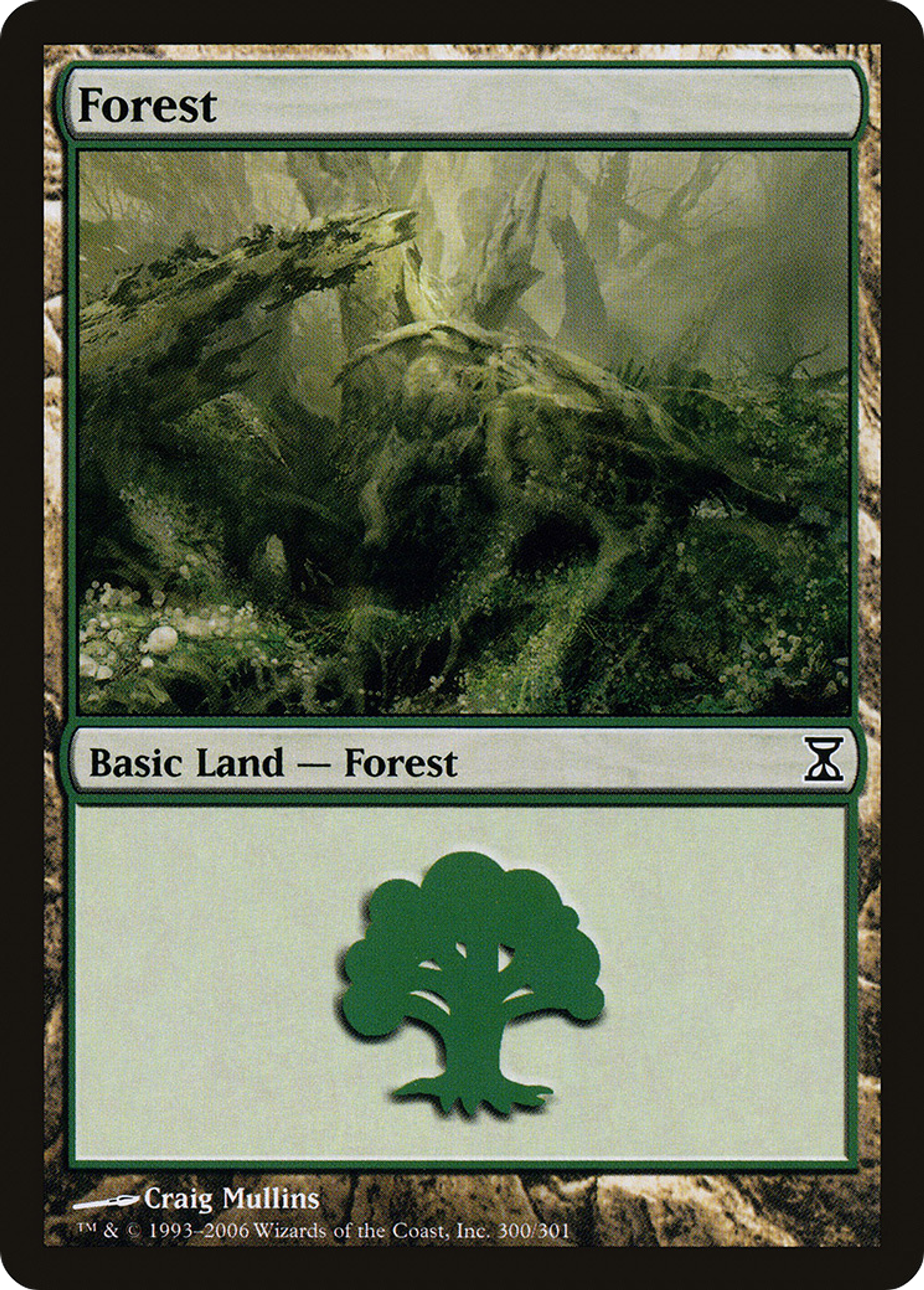 Forest — Time Spiral — Magic: The Gathering