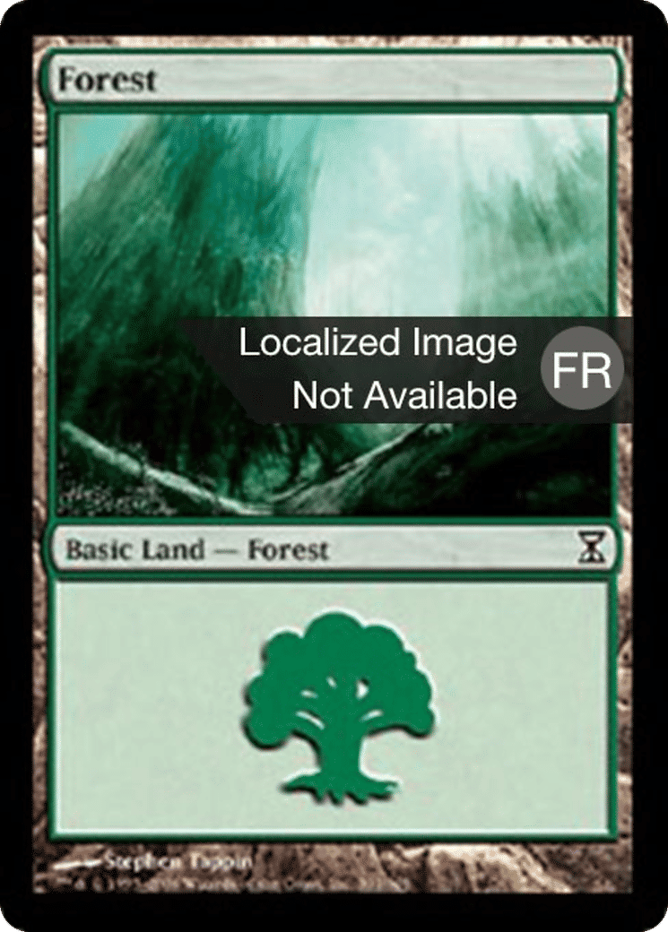 Forêt — Time Spiral — Magic: The Gathering