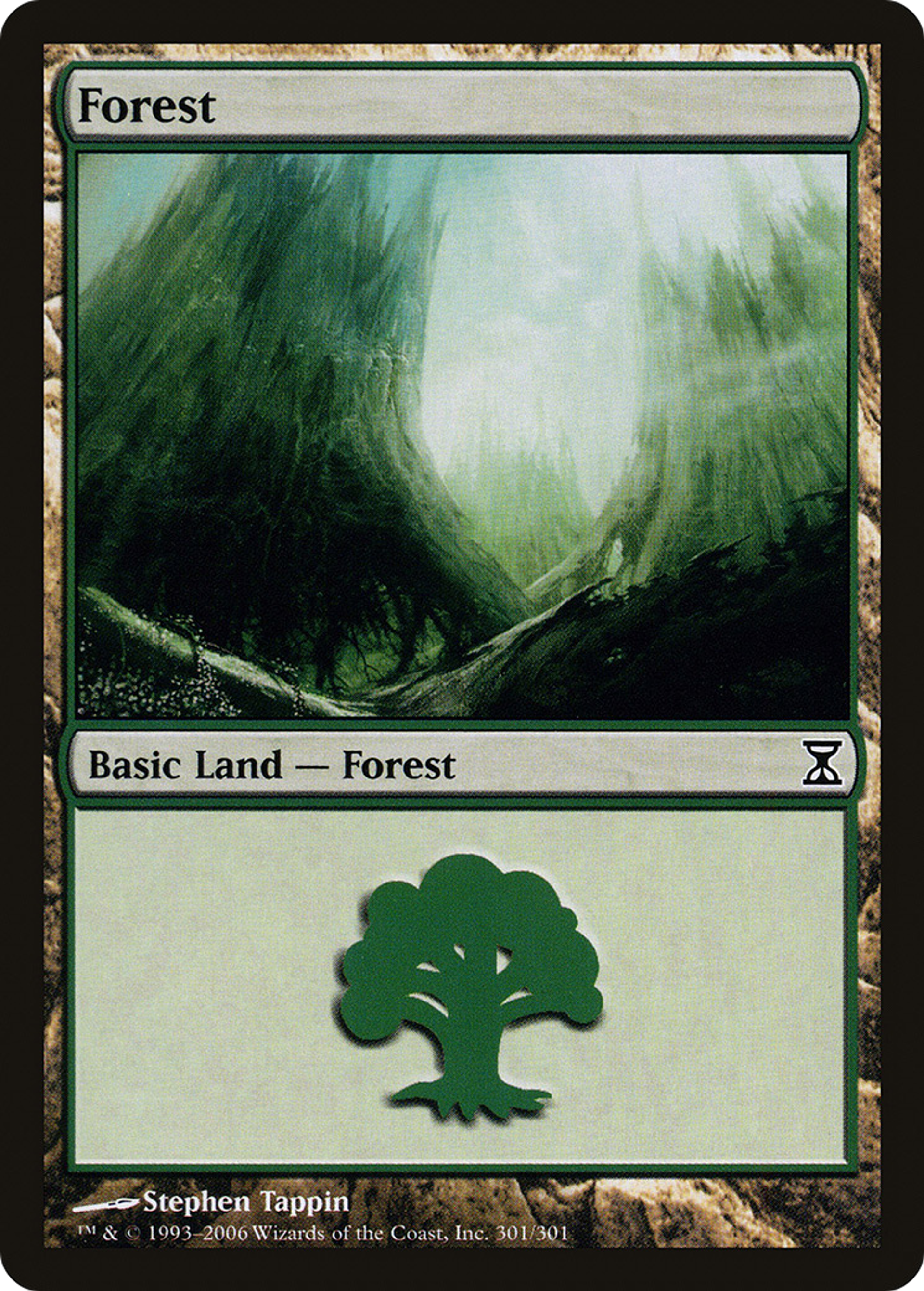 Forest — Time Spiral — Magic: The Gathering