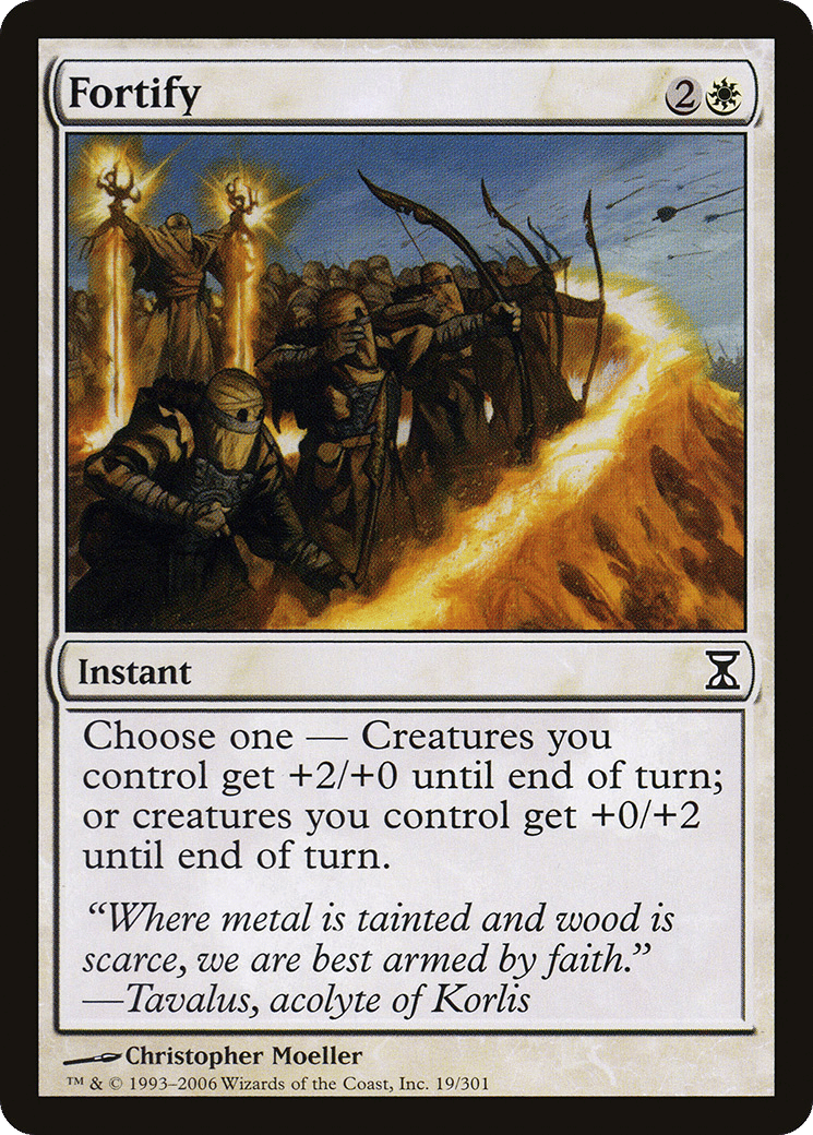 Fortify — Time Spiral — Magic: The Gathering