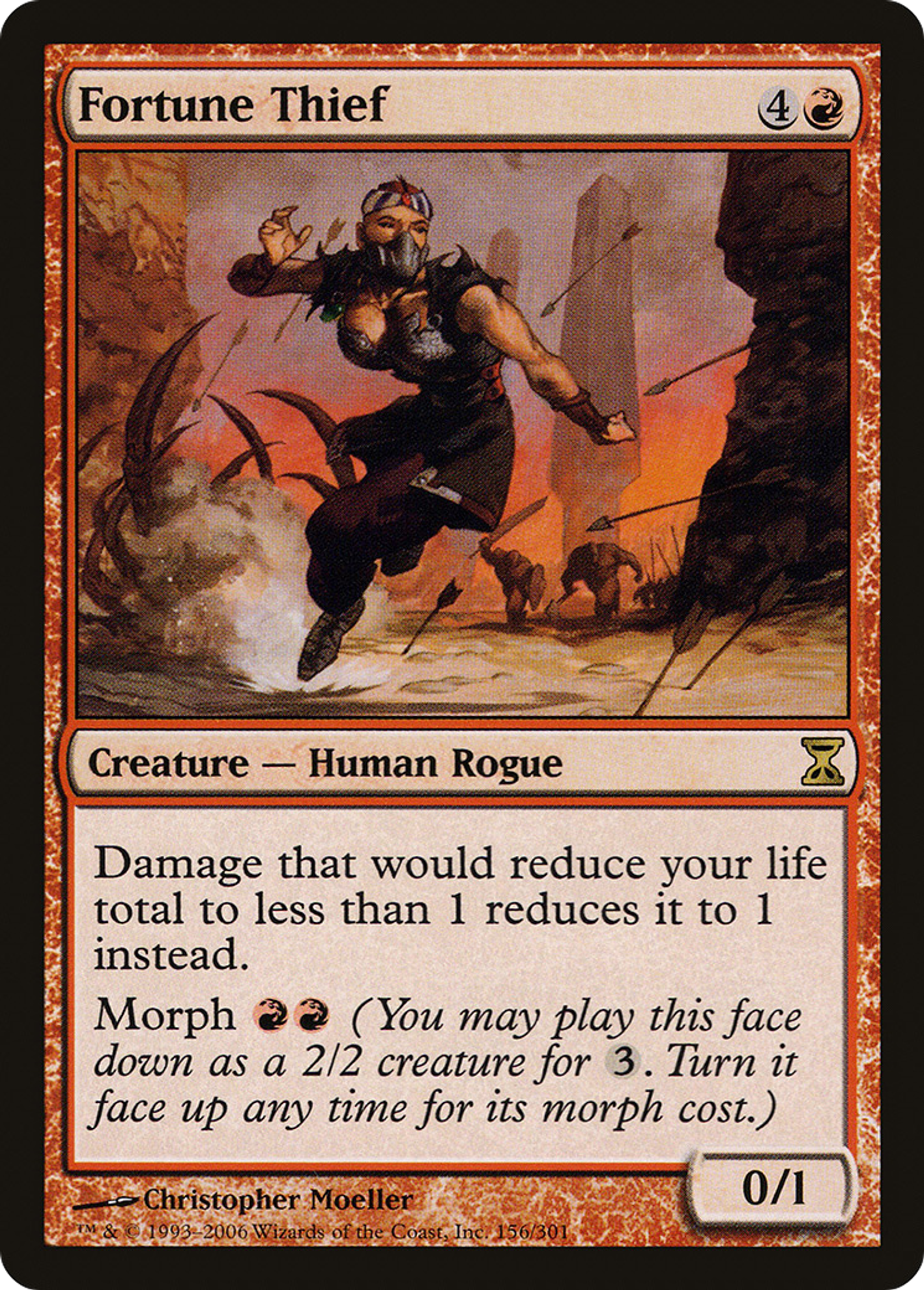 Voleuse de fortune — Time Spiral — Magic: The Gathering