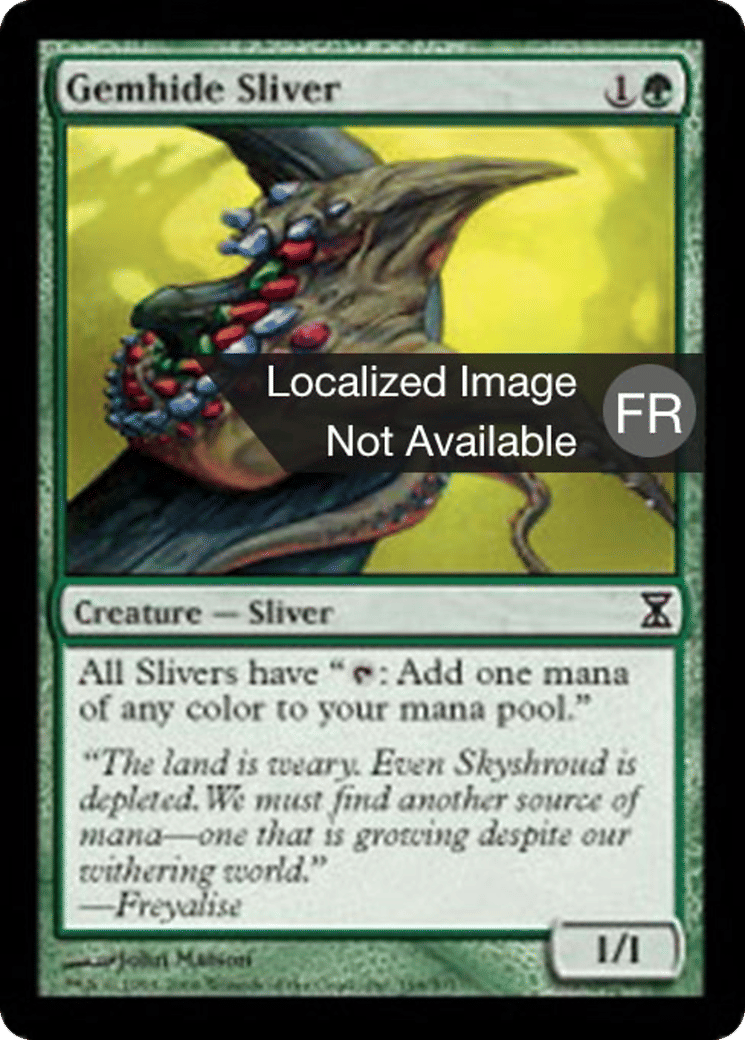Slivoïde cuirgemme — Time Spiral — Magic: The Gathering