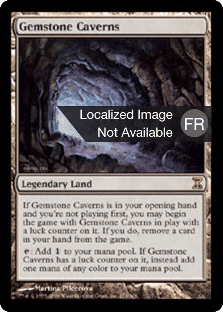 Cavernes aux gemmes — Time Spiral — Magic: The Gathering
