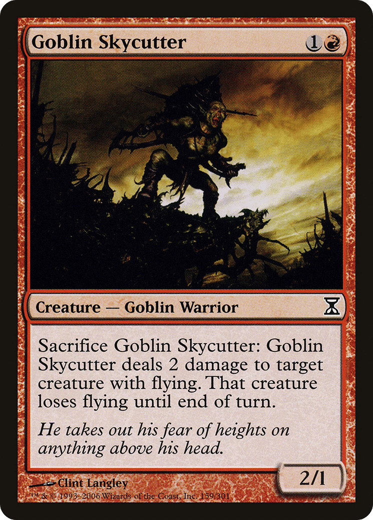 Goblin Skycutter — Time Spiral — Magic: The Gathering