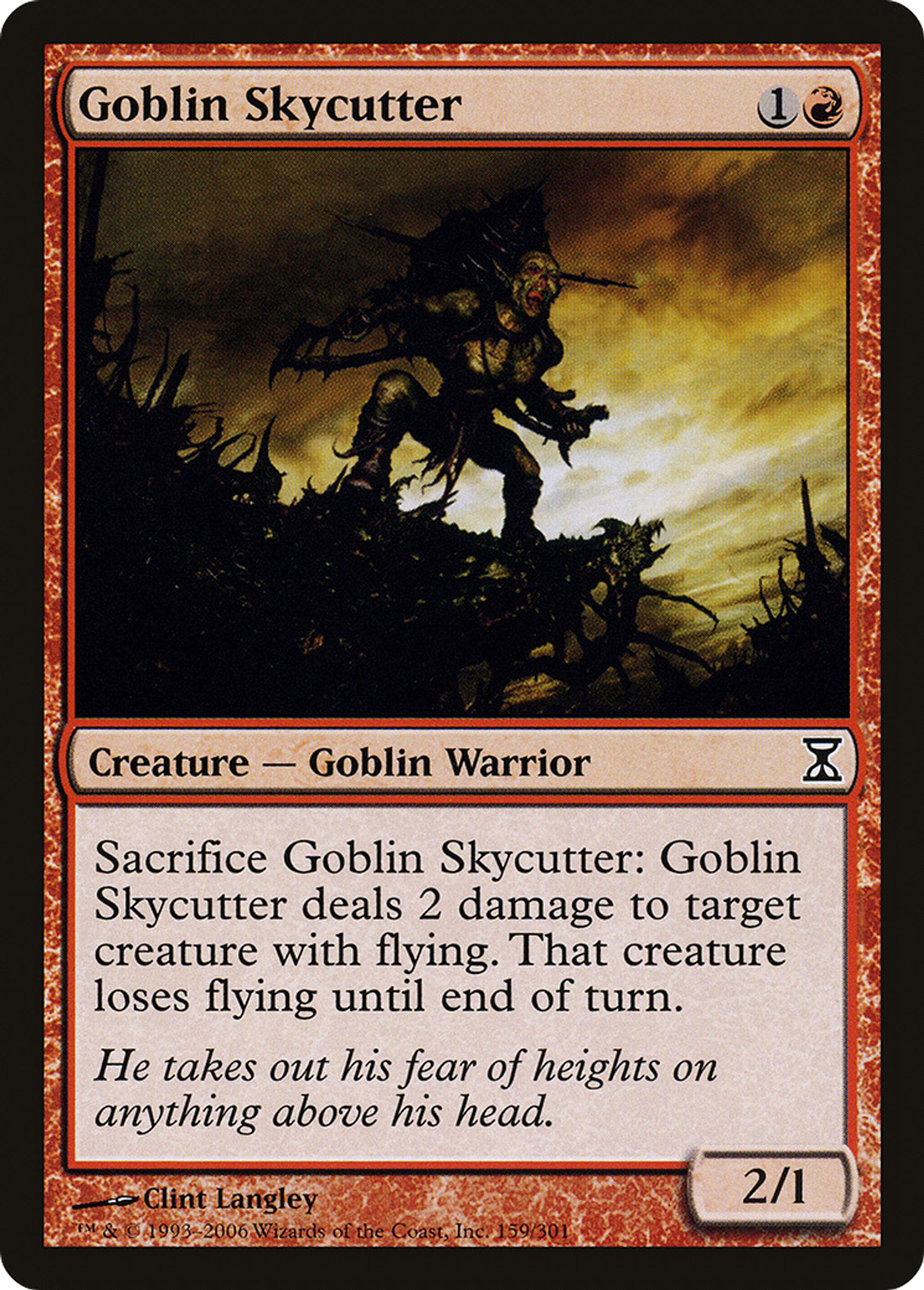 Goblin Skycutter — Time Spiral — Magic: The Gathering