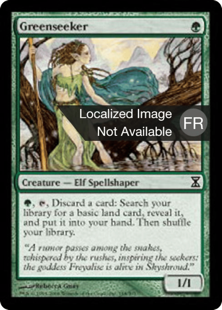 Chercheuse de verdure — Time Spiral — Magic: The Gathering
