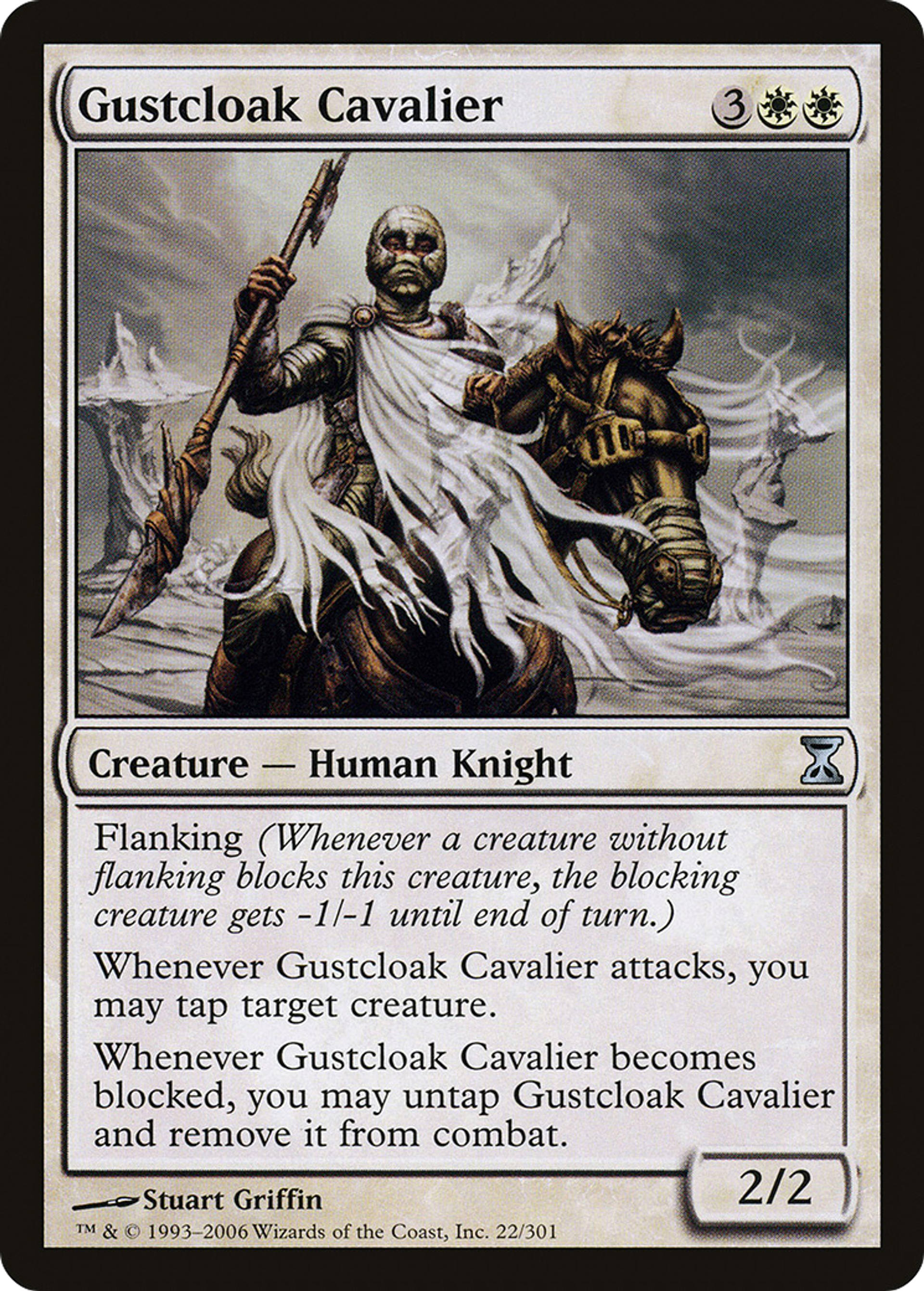 Gustcloak Cavalier — Time Spiral — Magic: The Gathering