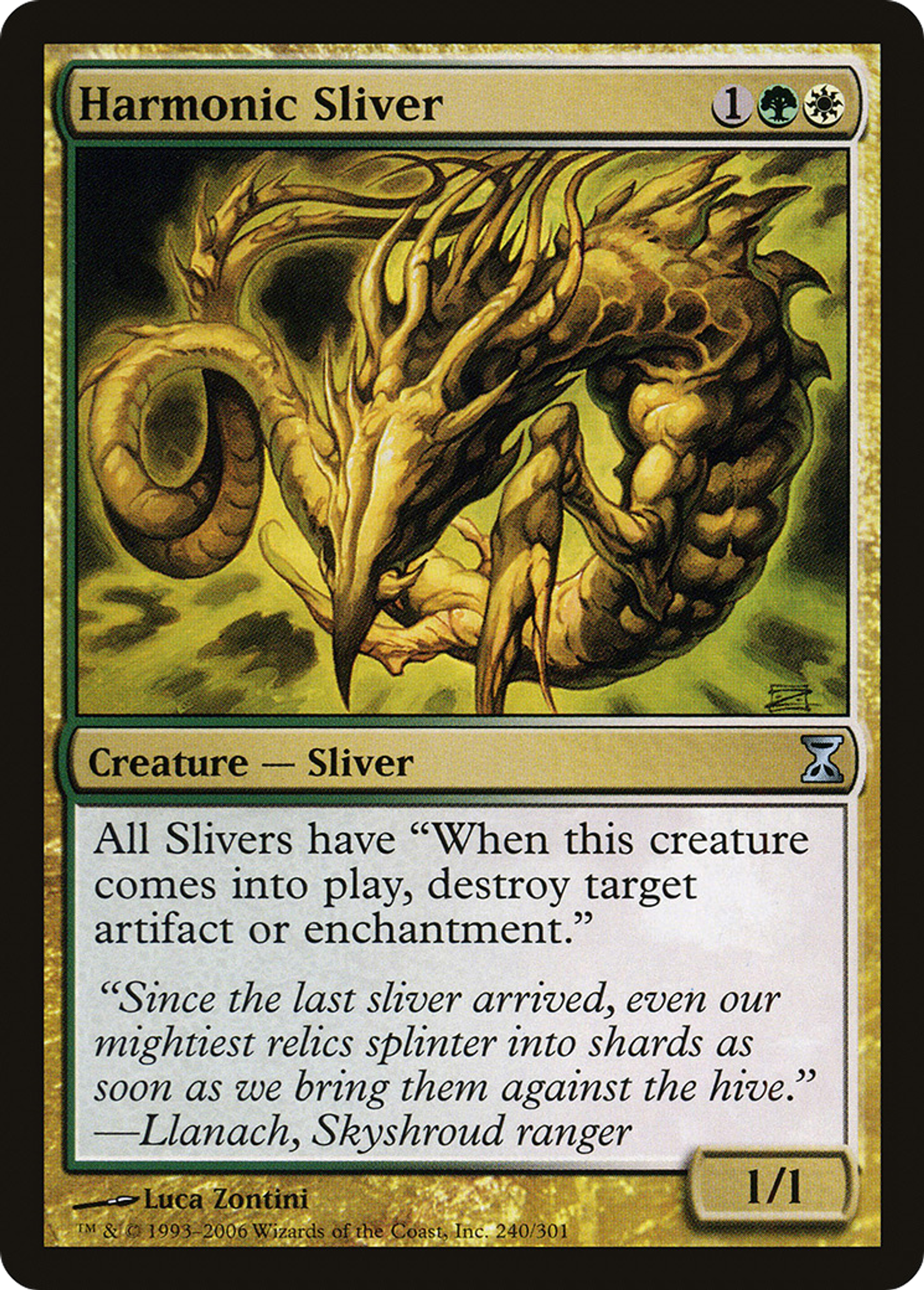 Harmonic Sliver — Time Spiral — Magic: The Gathering
