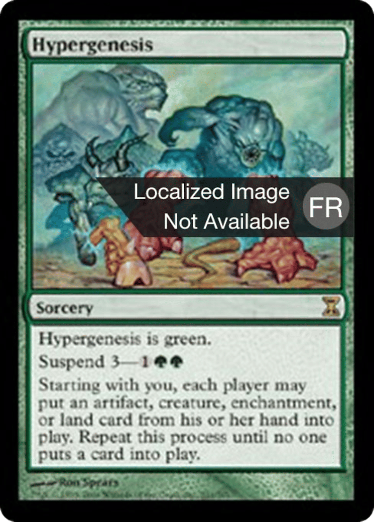 Hypergenèse — Time Spiral — Magic: The Gathering