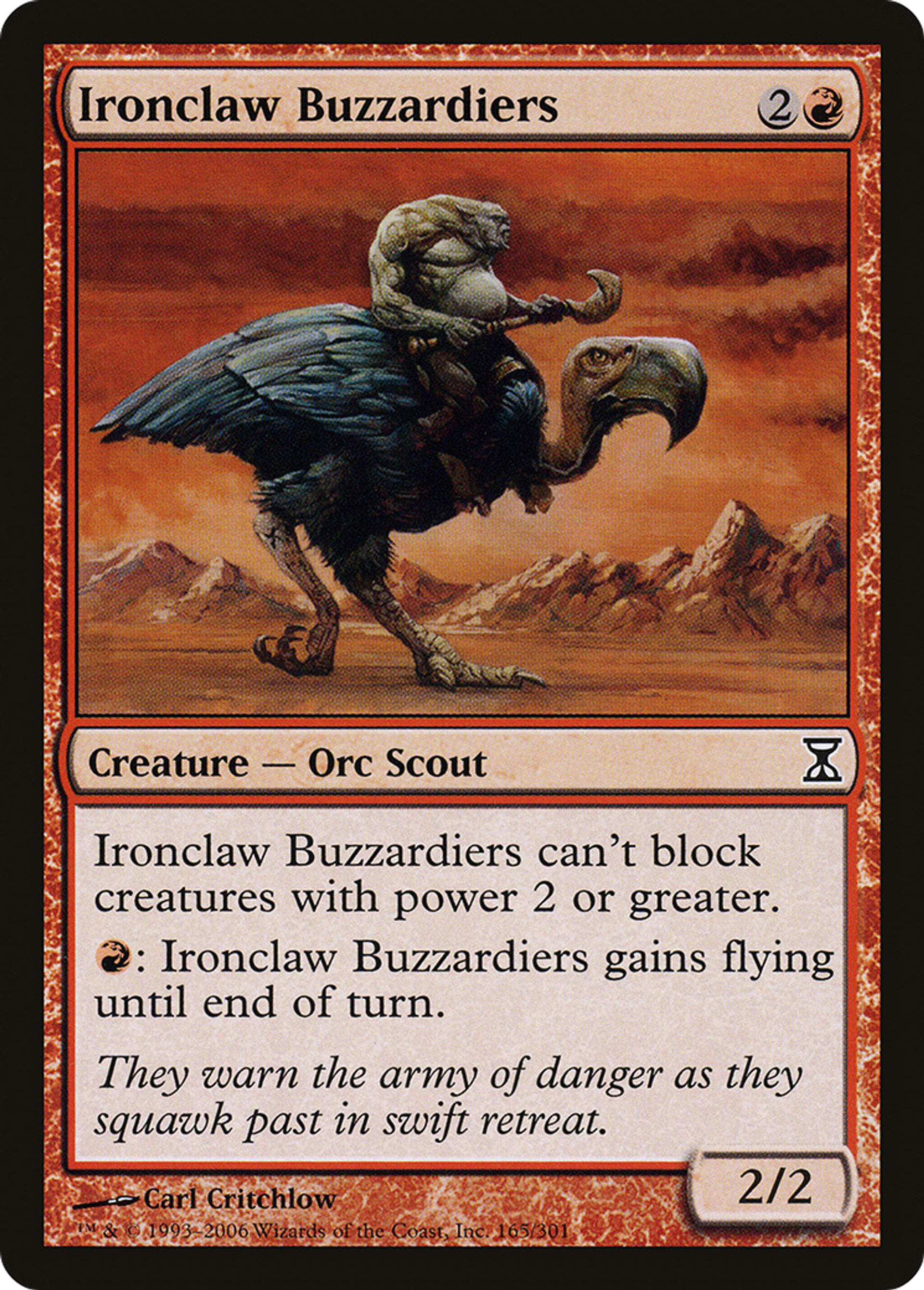 Ironclaw Buzzardiers — Time Spiral — Magic: The Gathering