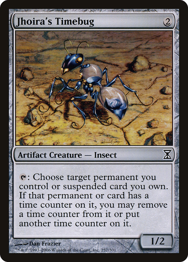 Jhoira's Timebug — Time Spiral — Magic: The Gathering