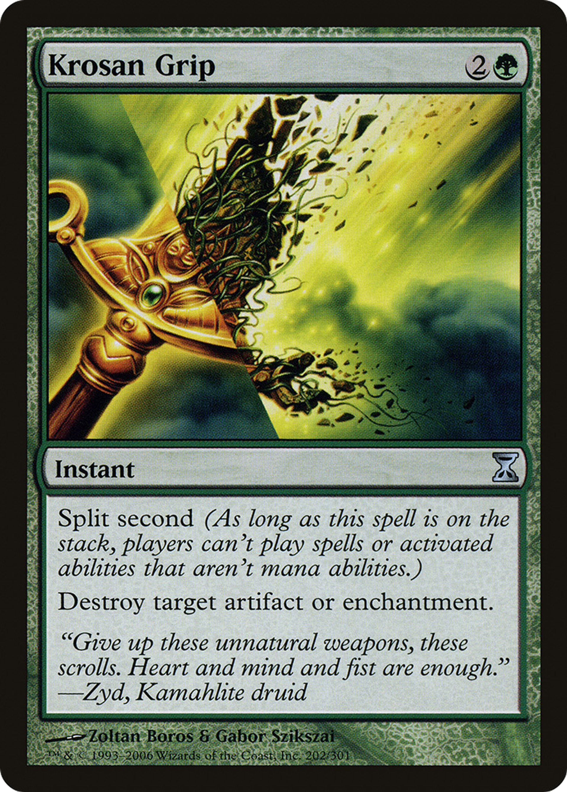Poigne krosiane — Time Spiral — Magic: The Gathering