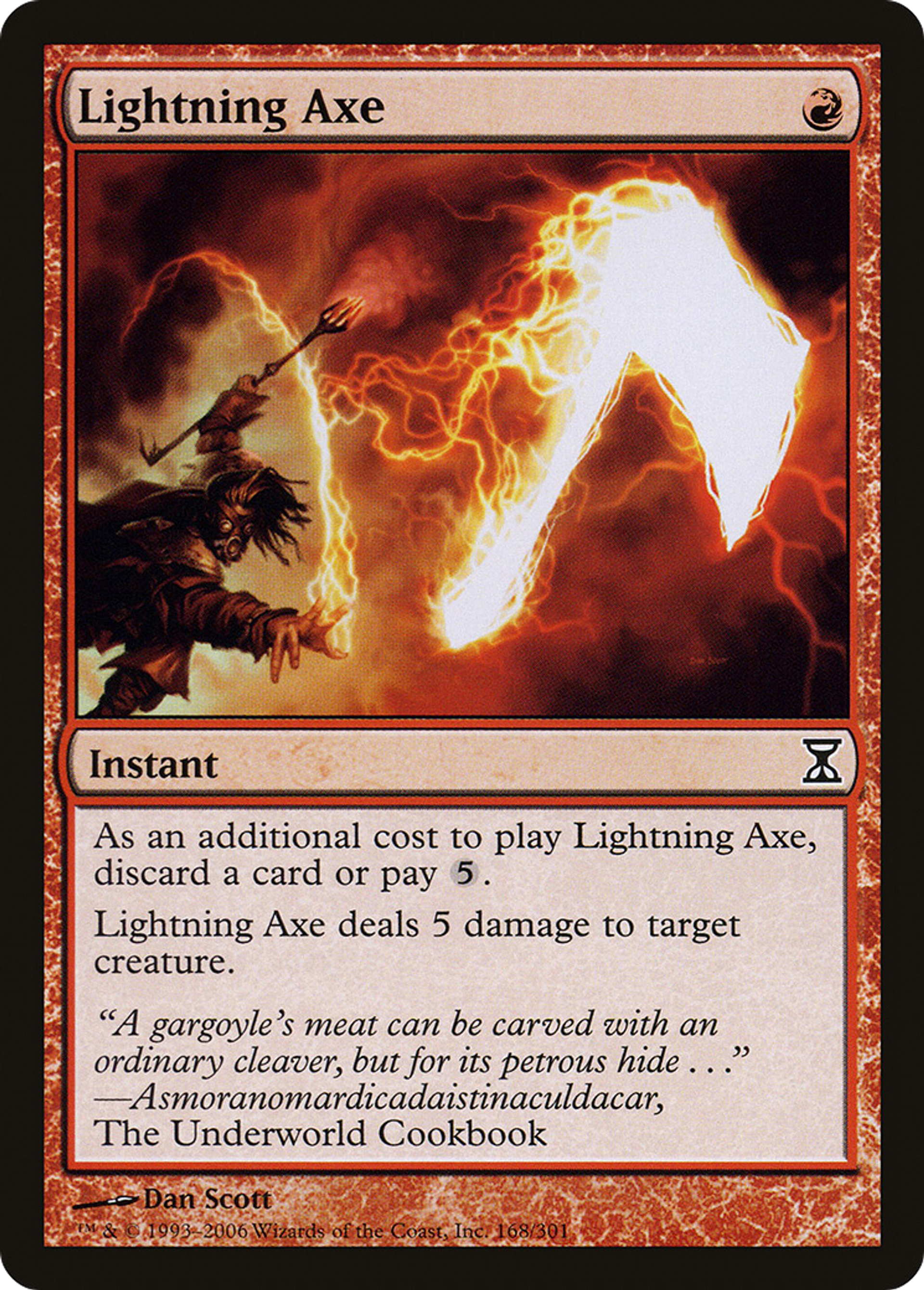 Lightning Axe — Time Spiral — Magic: The Gathering