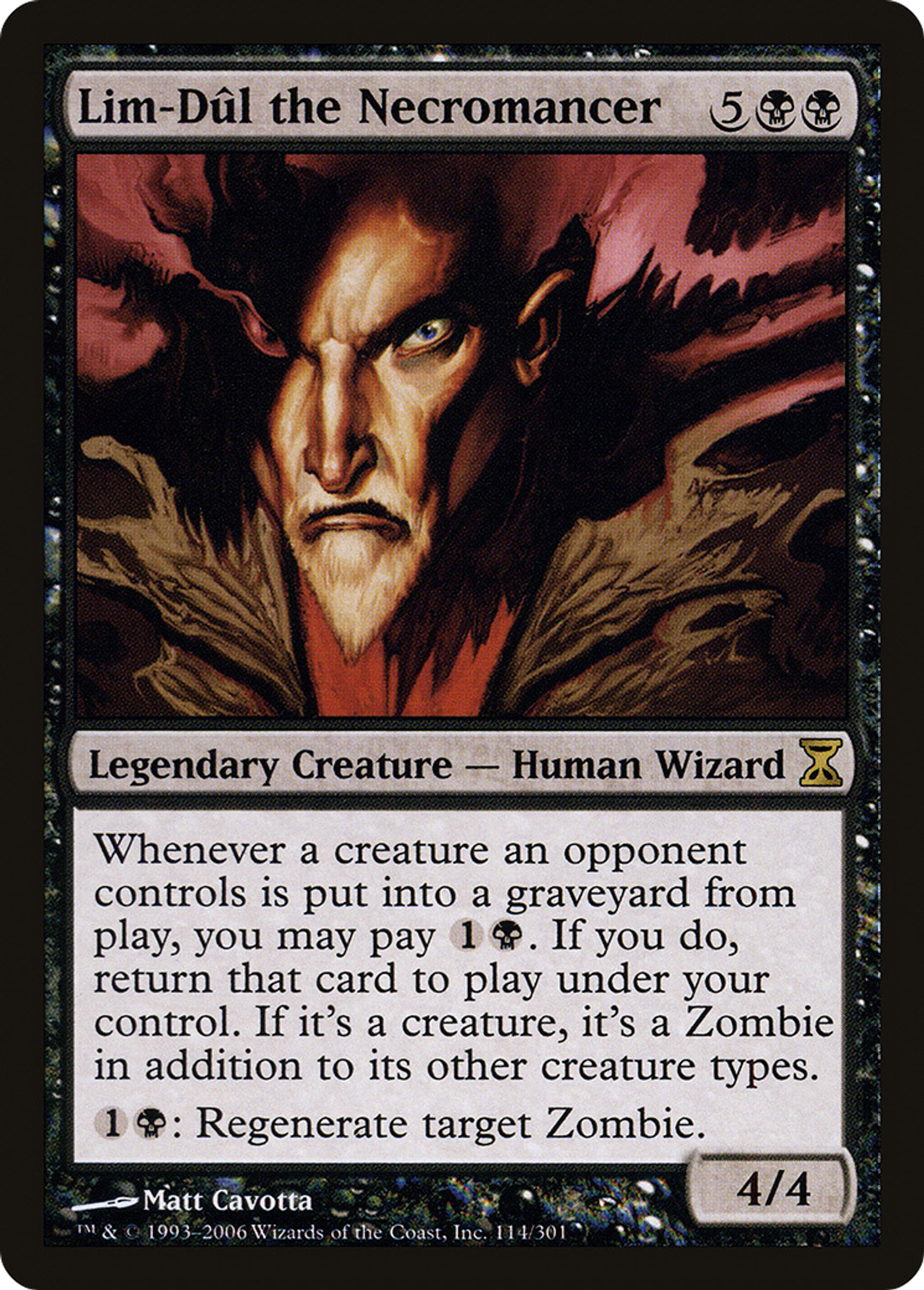 Lim-Dûl the Necromancer — Time Spiral — Magic: The Gathering