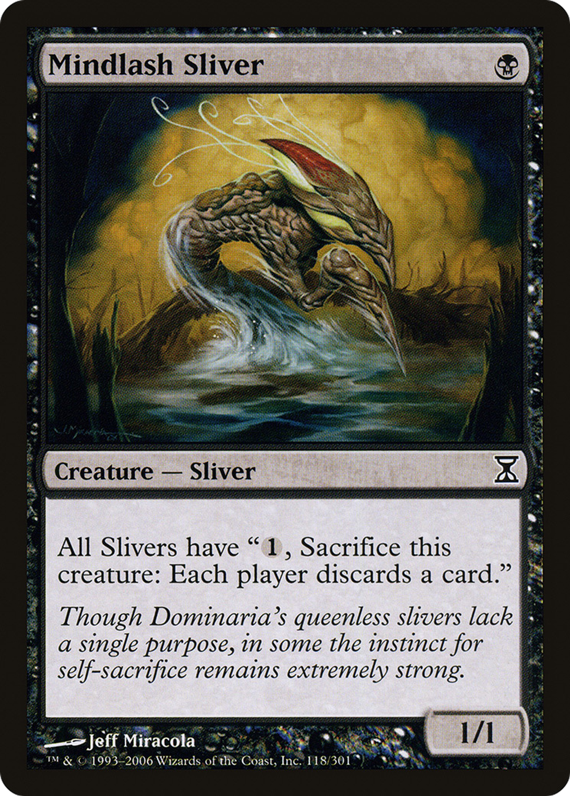 Mindlash Sliver — Time Spiral — Magic: The Gathering
